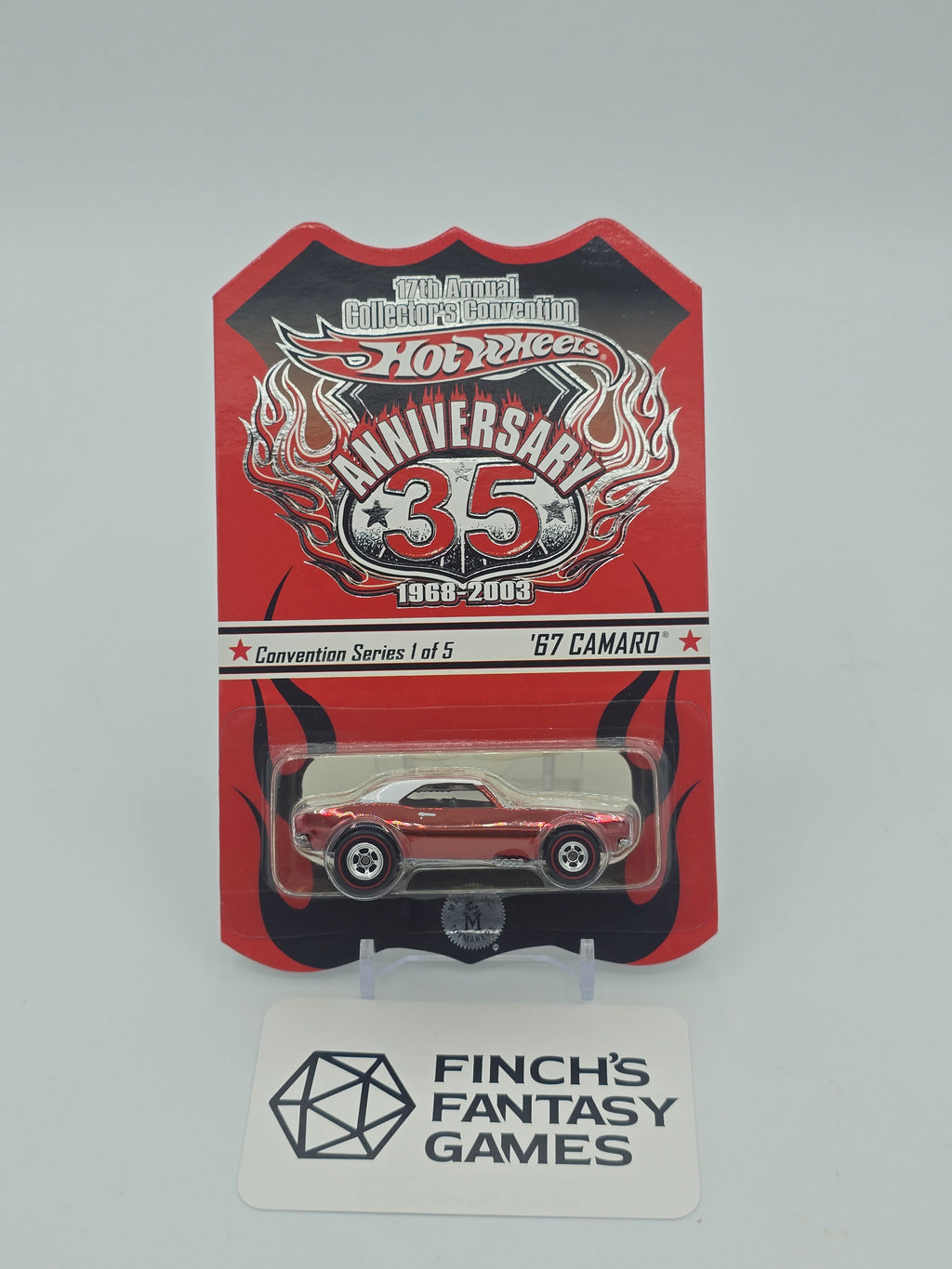 Hot Wheels 17th Annual Collectors Convention 1/5 '67 Camaro in Copper - Low Number #658/5000