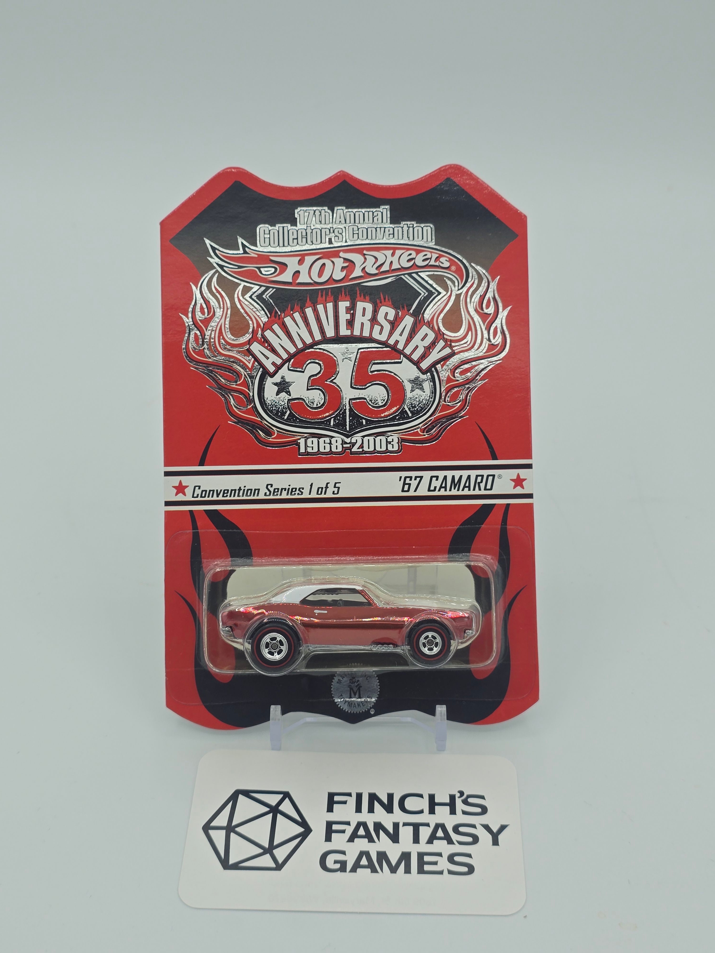 Hot Wheels 17th Annual Collectors Convention 1/5 '67 Camaro in Copper - Low Number #658/5000