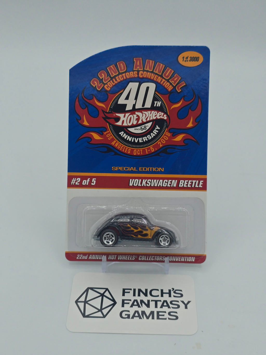 Hot Wheels RLC 22nd Collectors Convention Volkswagen Beetle 1 of 3000 VW Bug