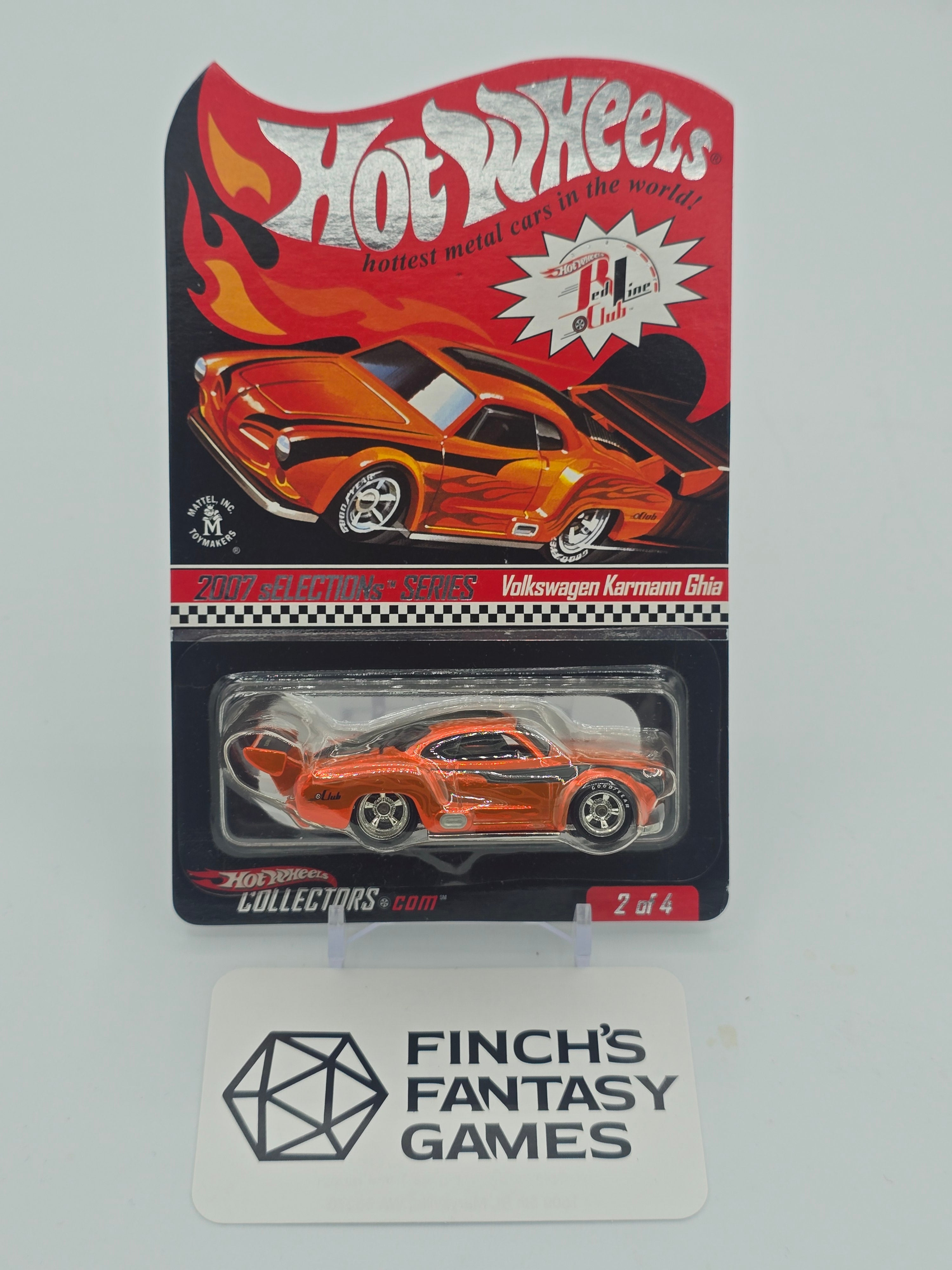 Hot Wheels Volkswagen Karmann Ghia - 2007 RLC #8941/10,003