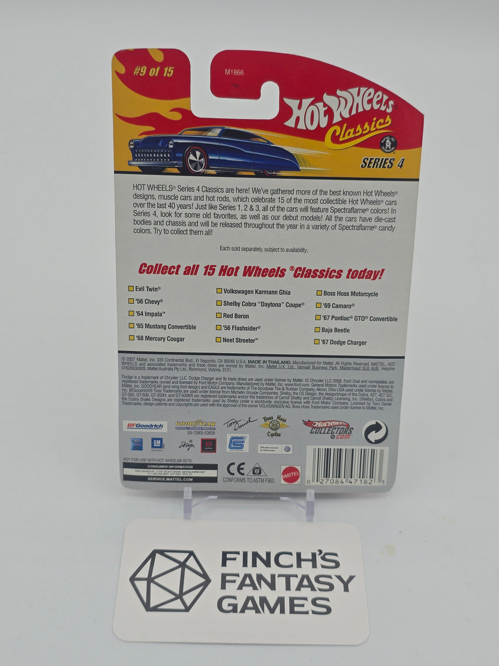 Hot Wheels Classics Series 4 1:64 '56 Flashsider & '56 Ford Truck Red