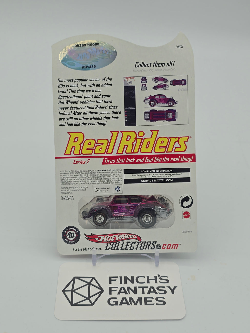 Hot Wheels Red Line Club (RLC) Series 7 Evil Weevil Limited #9389/10,000