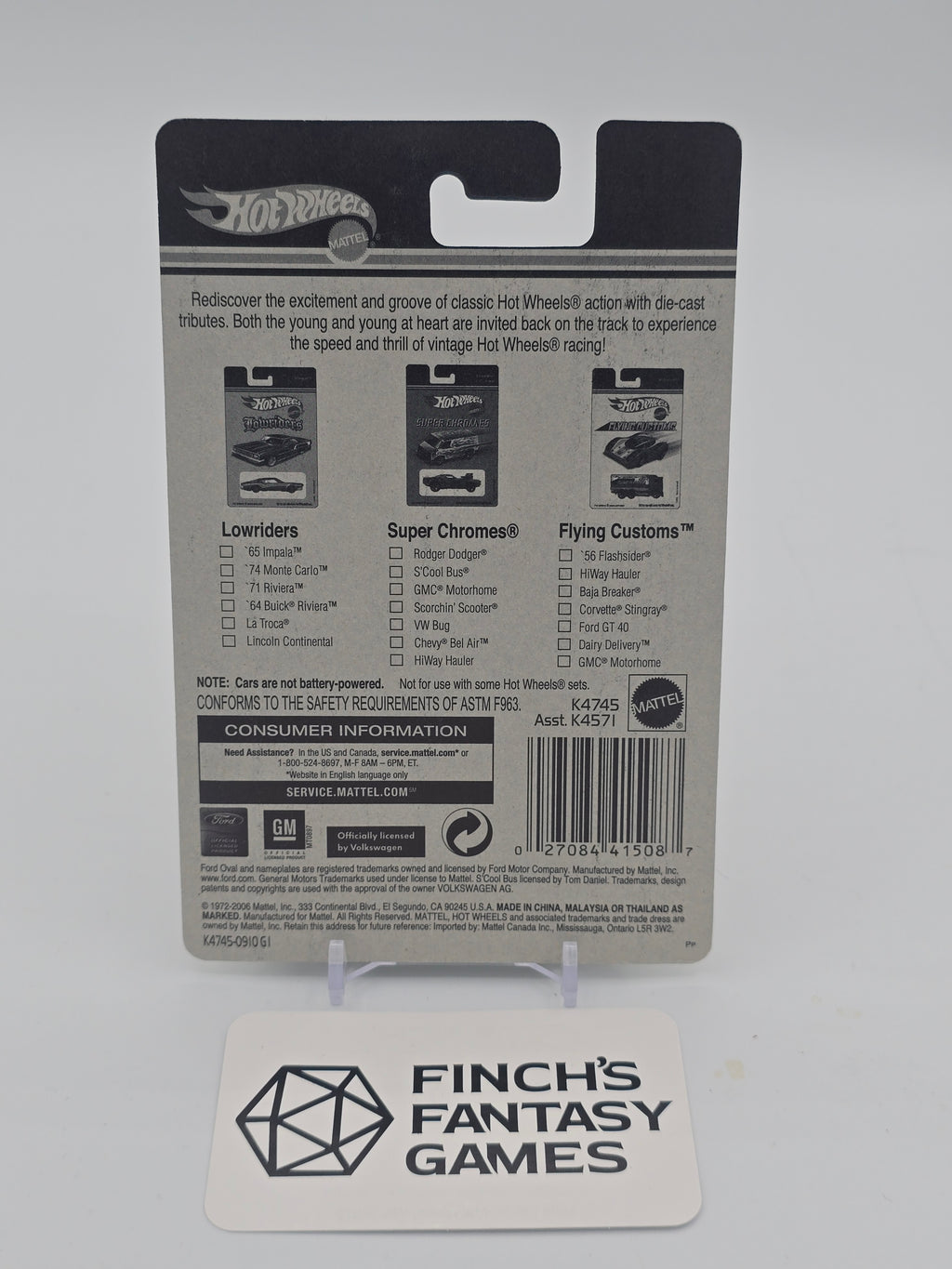 Hot Wheels Flying Customs '56 Flashsider 2006