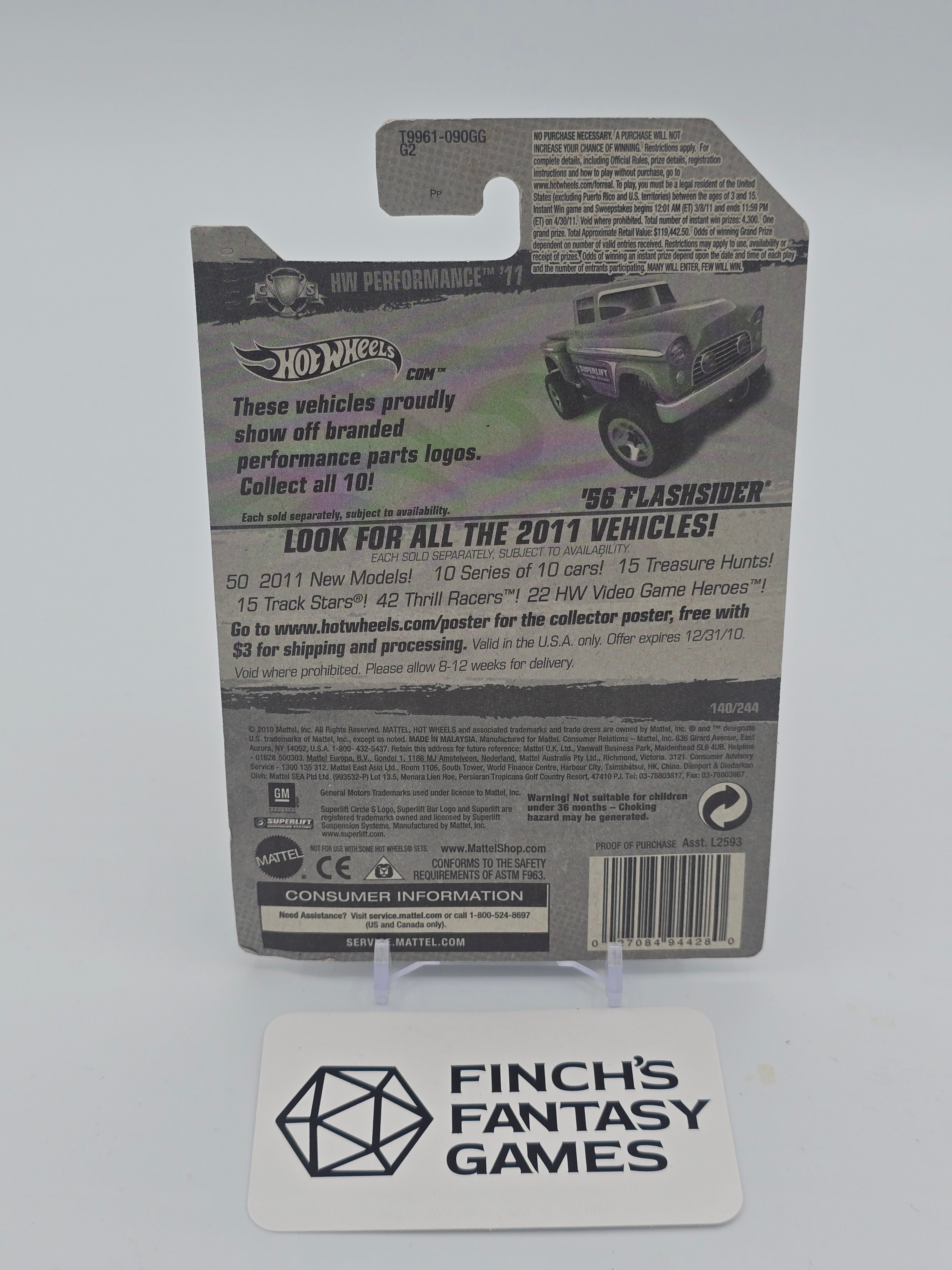 Hot Wheels '56 Flashsider (Superlift) 2011 HW Performance Series