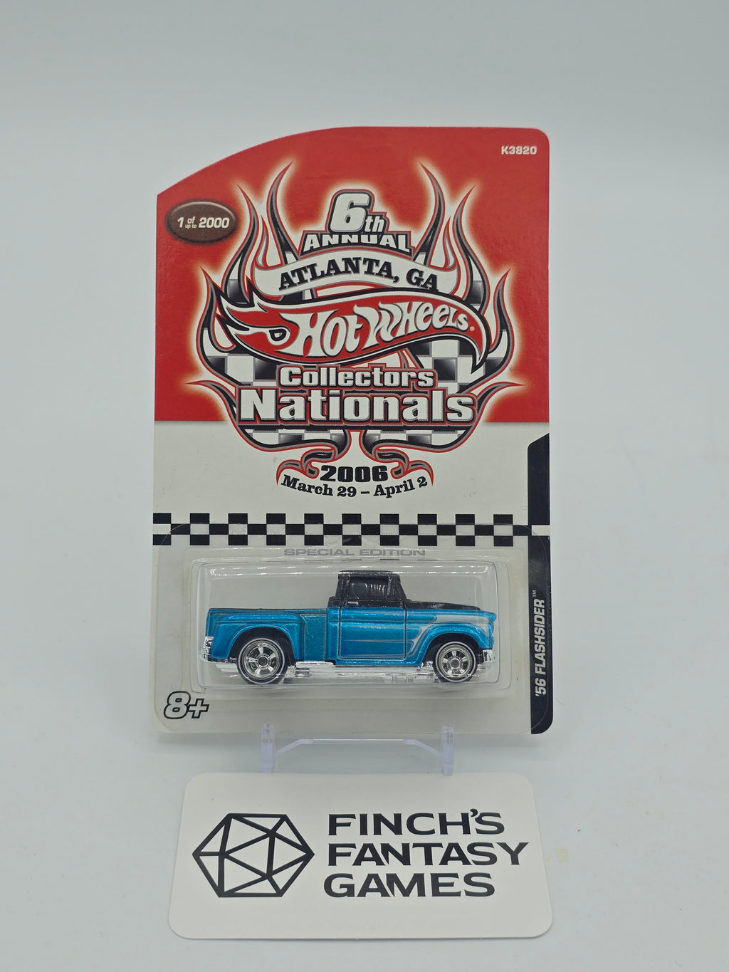 Hot Wheels '56 Flashsider 6th Annual Collectors Nationals 2006 limited to 2,000