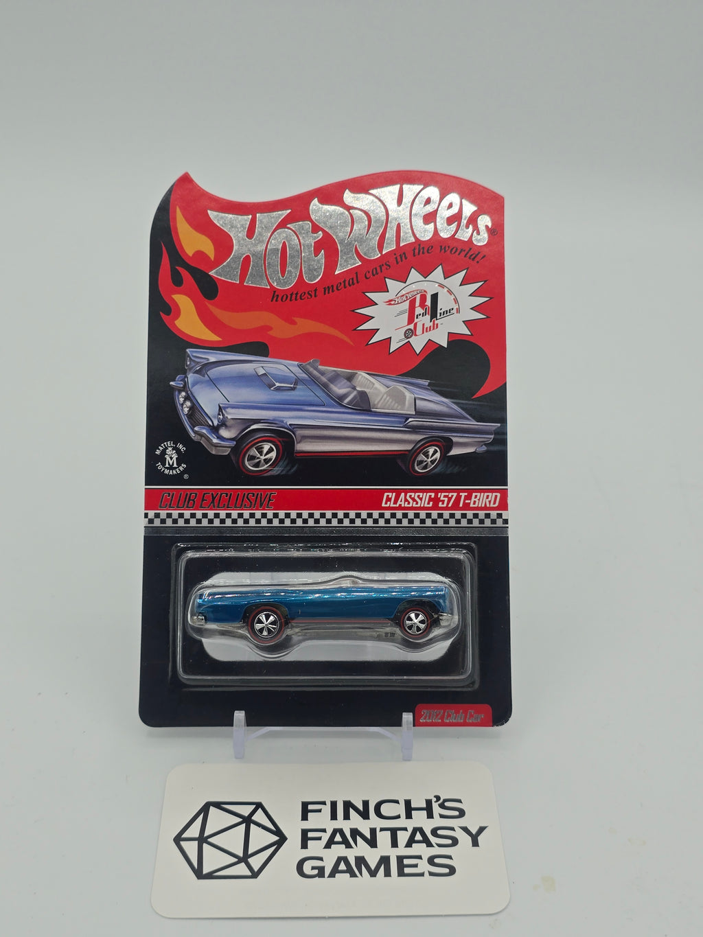 Hot Wheels Red Line Club Exclusive Classic '57 T-Bird 2012 Limited #3247/4000