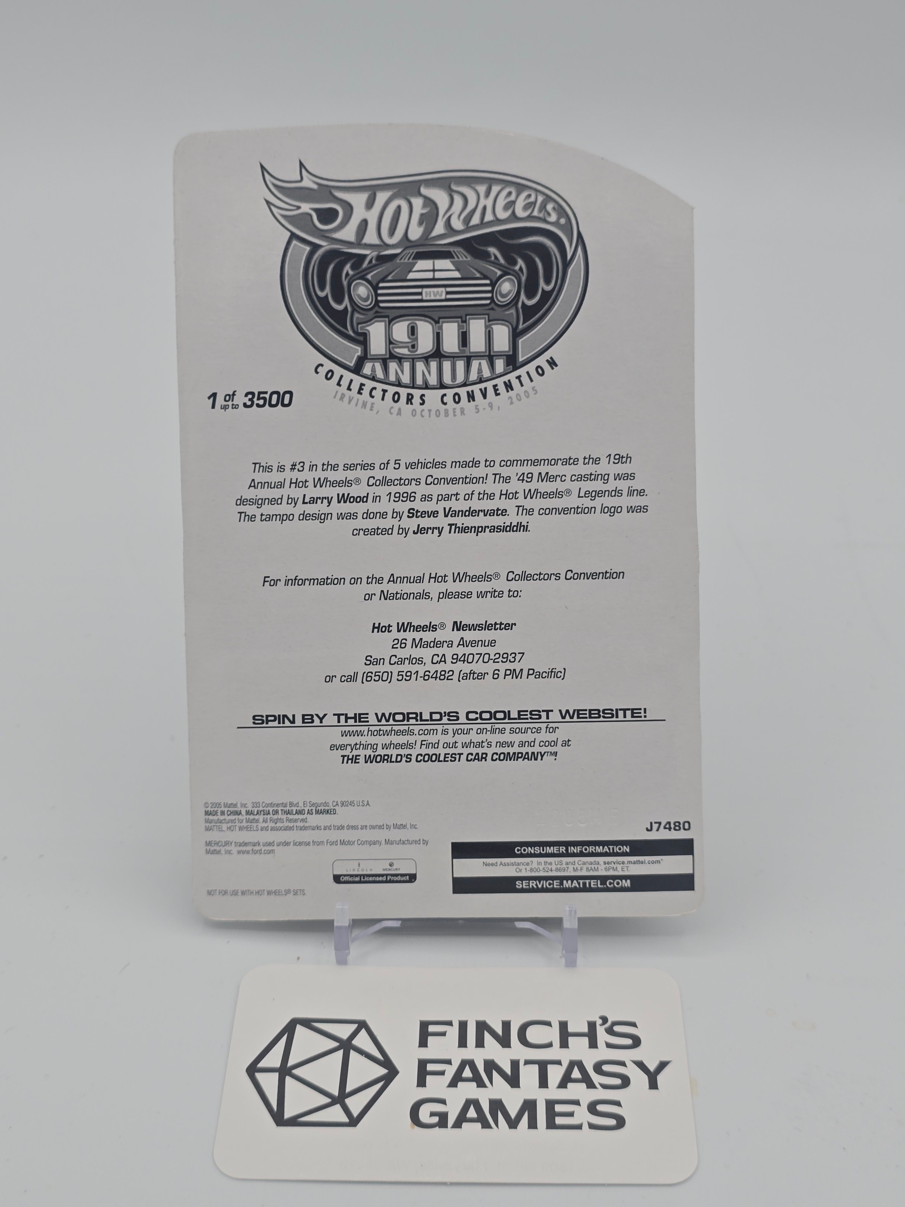 Hot Wheels 19th Annual Collectors Convention '49 Merc 2005