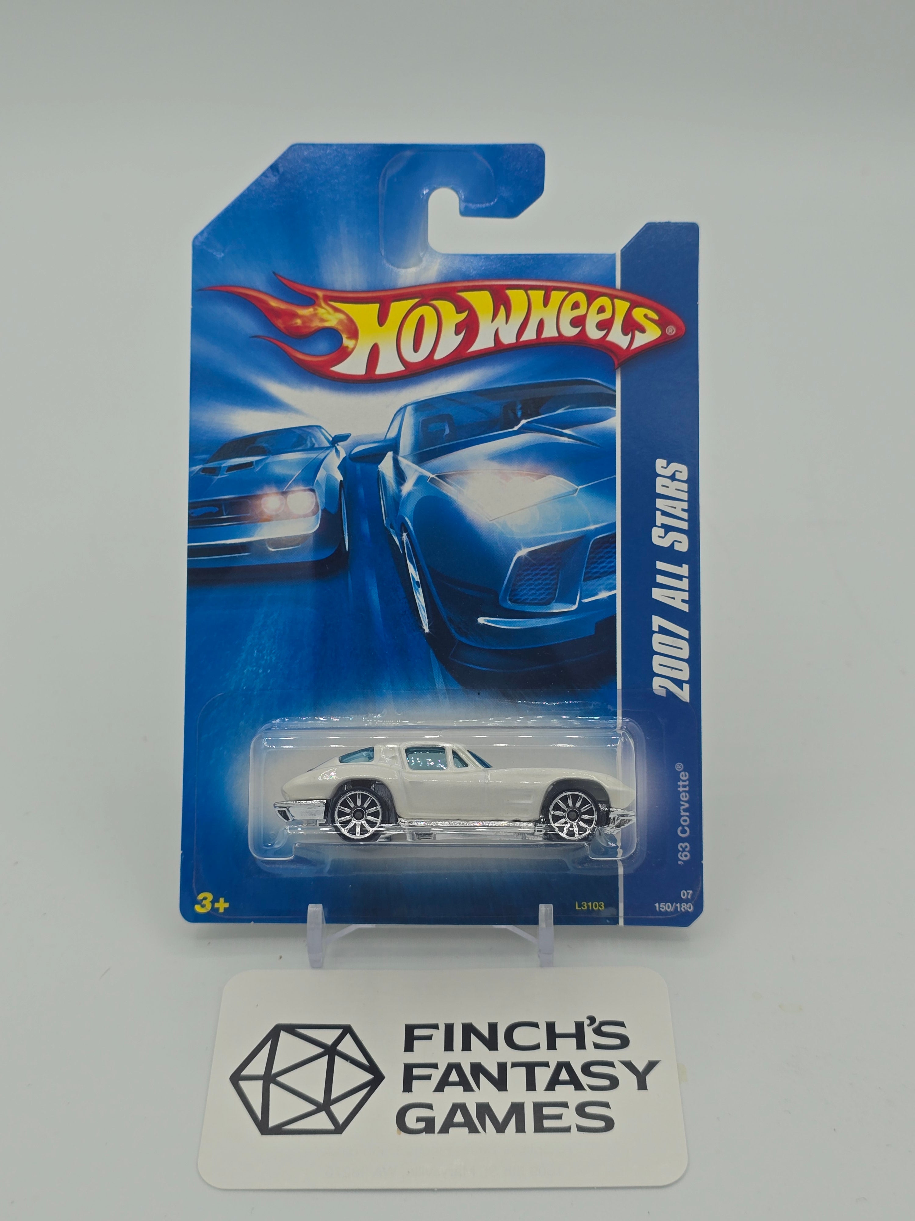 Hot Wheels 2007 All Stars '63 Corvette