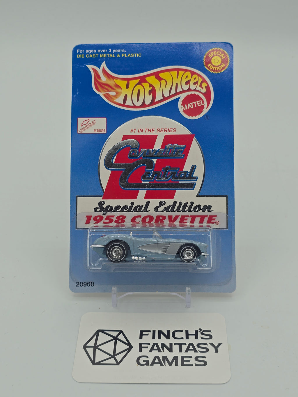 Hot Wheels Corvette Central Special Edition #1 1958 Corvette 1998