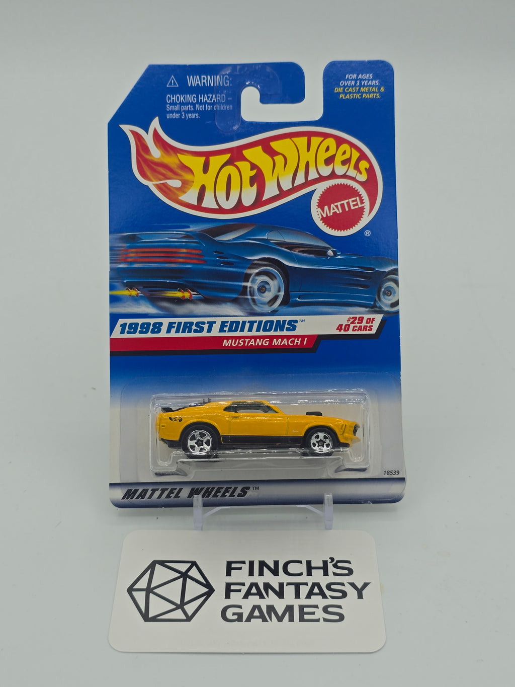 Hot Wheels First Editions #29 Mustang Mach I 1998