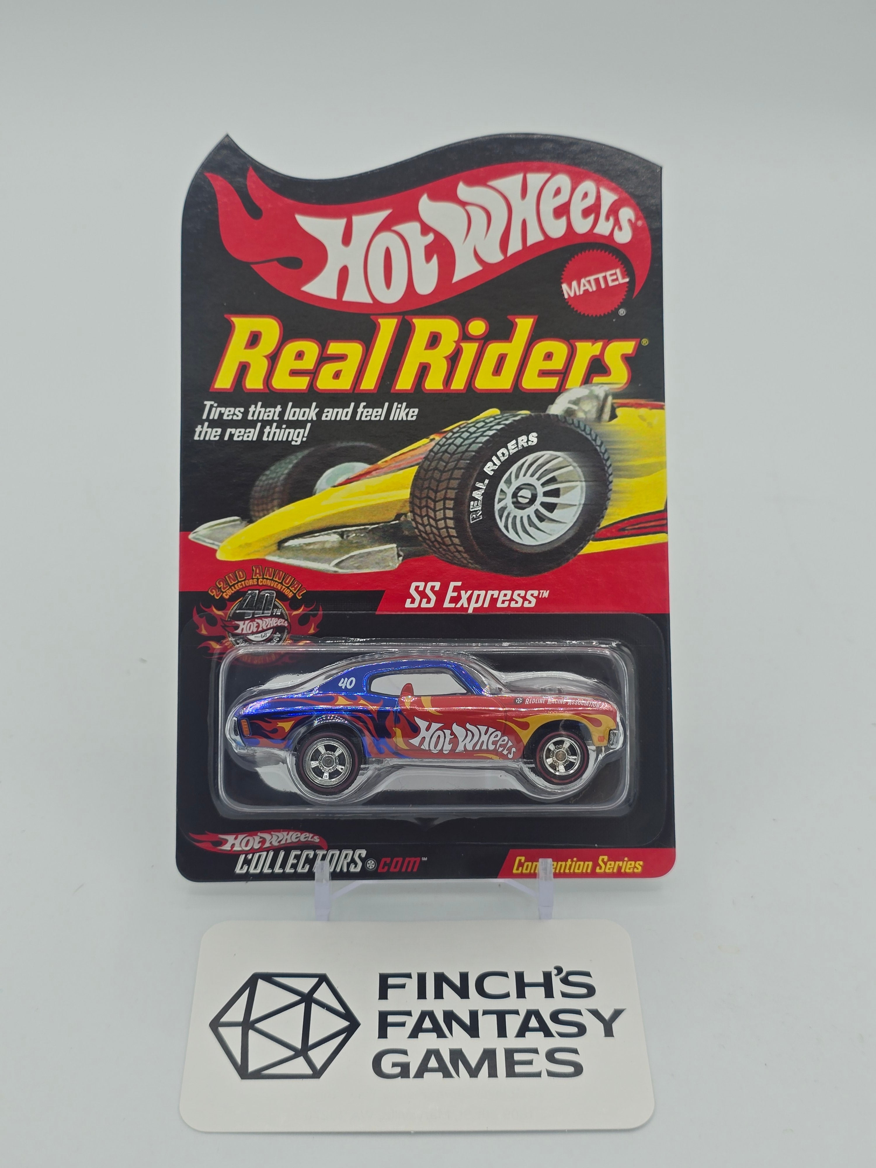 Hot Wheels Real Riders SS Express 2008 Limited #4366/10000