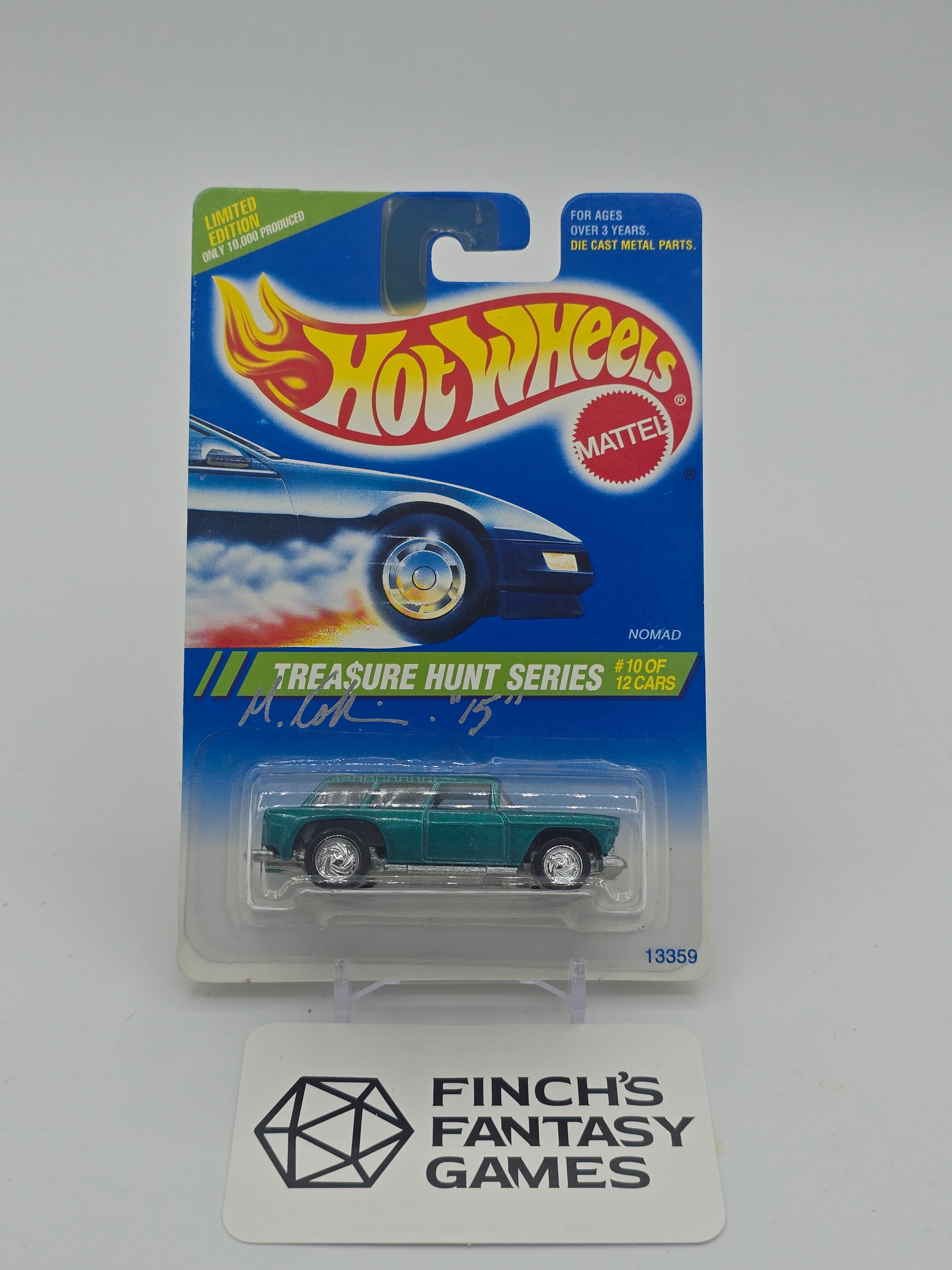 Hot Wheels Treasure Hunt Nomad 1995 *Signed by Mike Kollins