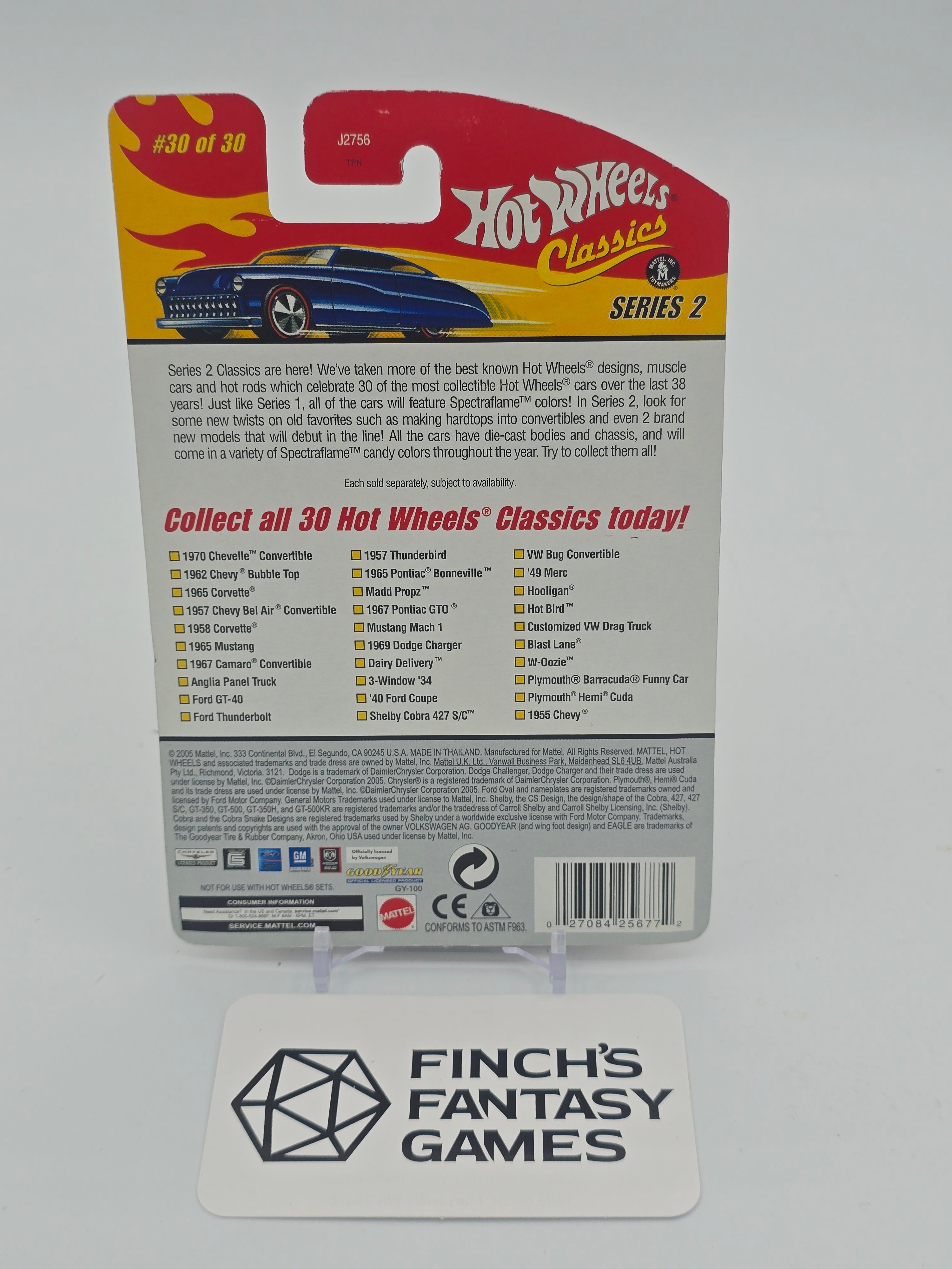 Hot Wheels Classics Series 2 #30 of 30 1955 Chevy