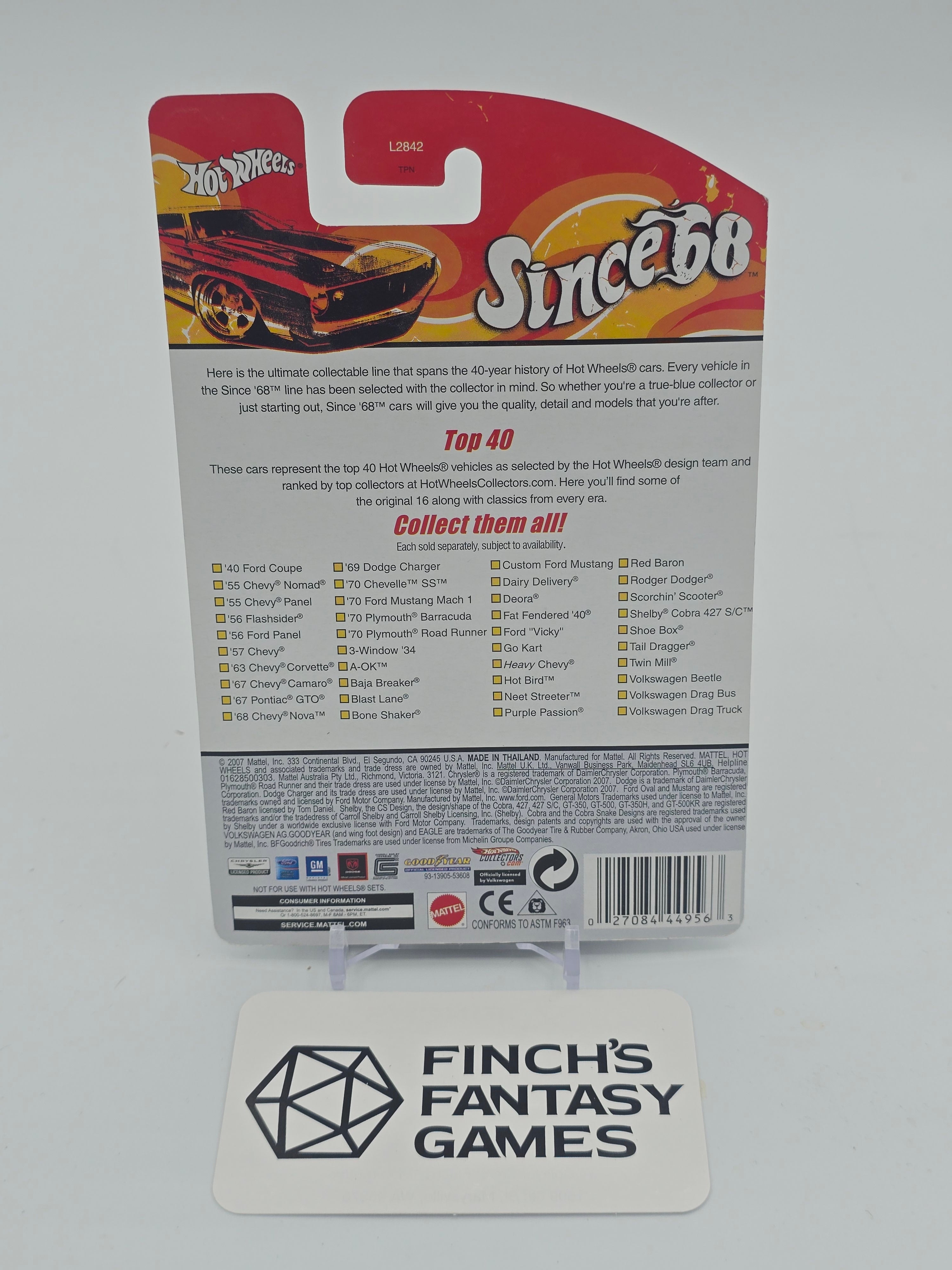 Hot Wheels Since '68 Top 40 Bone Shaker