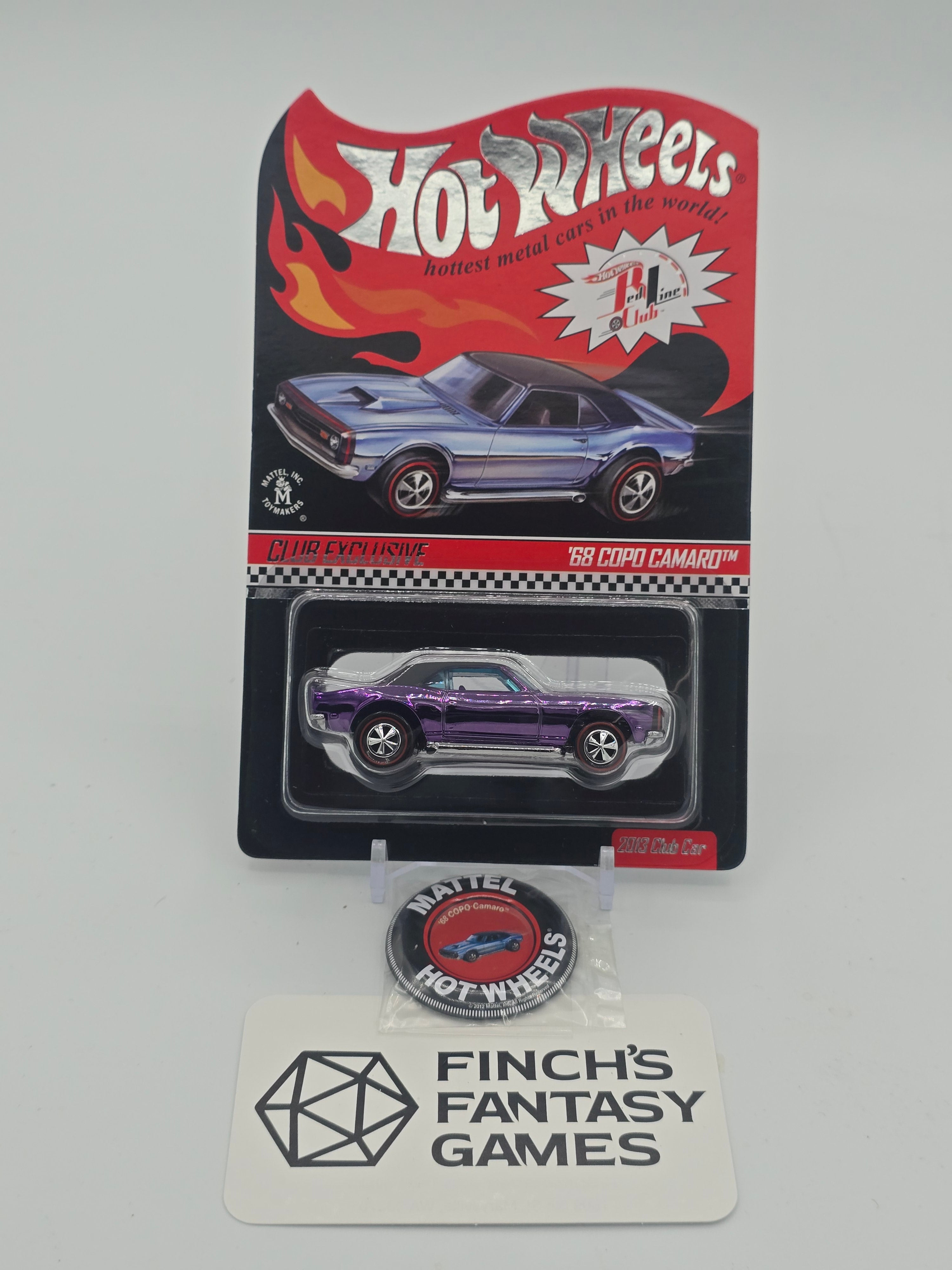 Hot Wheels Red Line Club (RLC) Exclusive '68 COPO Camaro 2013 Limited #2082/4500