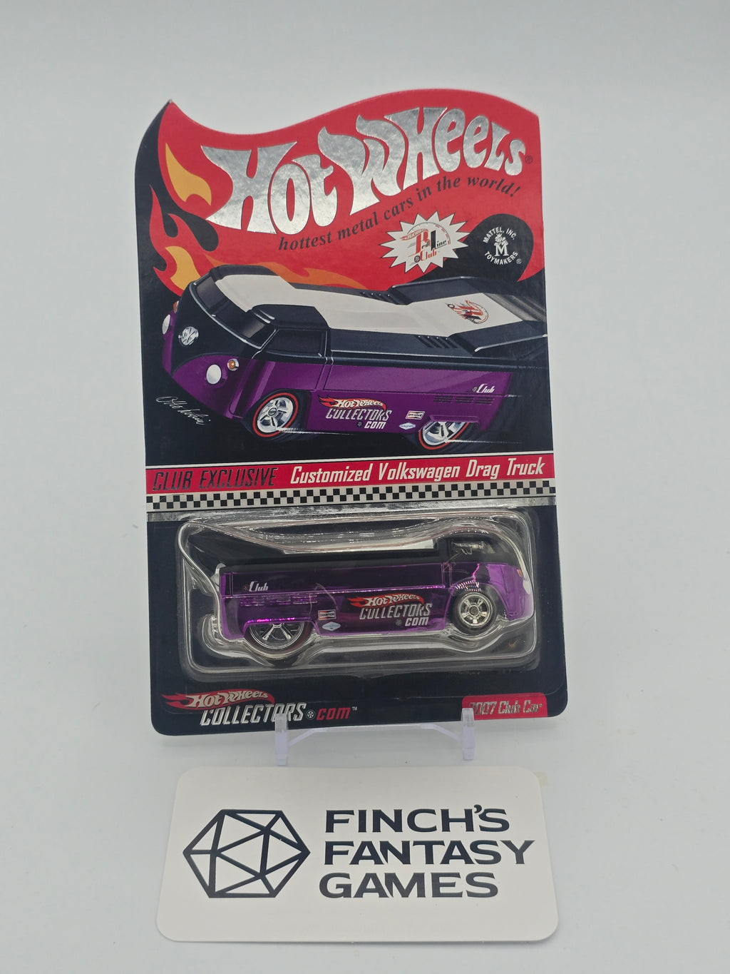 2007 Hot Wheels Red Line Club (RLC) Customized Volkswagen Drag Truck Limited #6720/7000