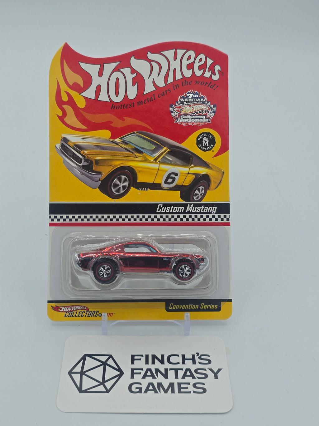 Hot Wheels (RLC) 7th Annual Collectors Nationals Custom Mustang Limited #3023/10000