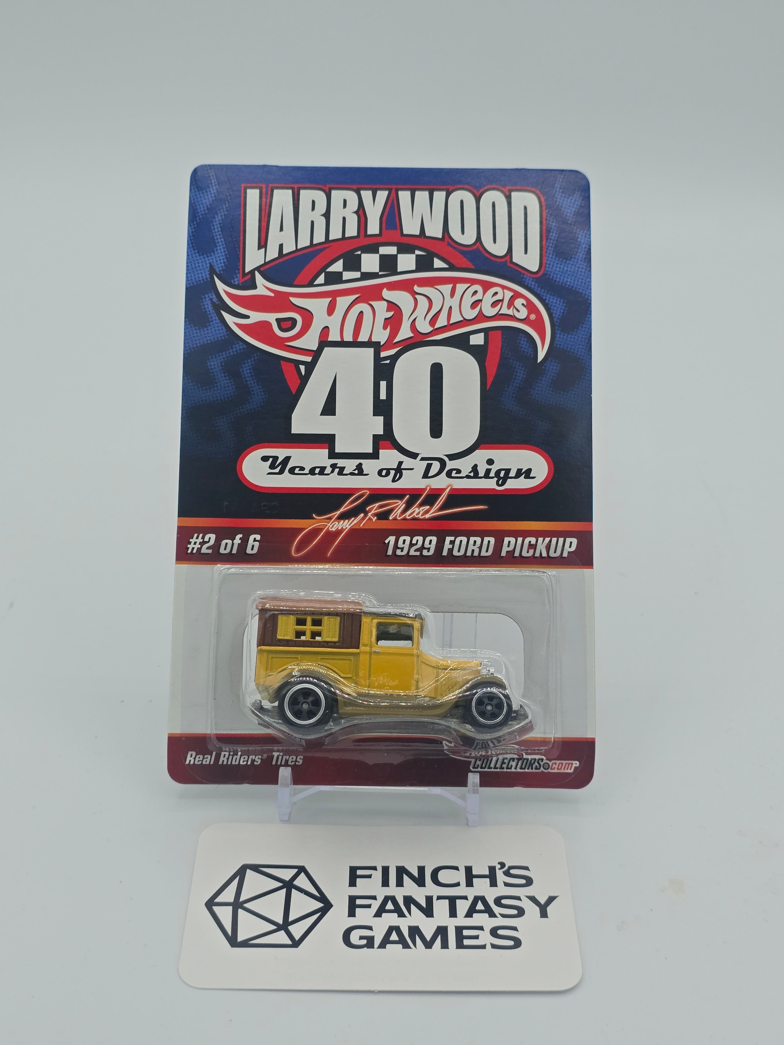 Hot Wheels (RLC) Larry Wood 40 Years of Design #2 of 6: 1929 Ford Pickup Limited #1829/6500