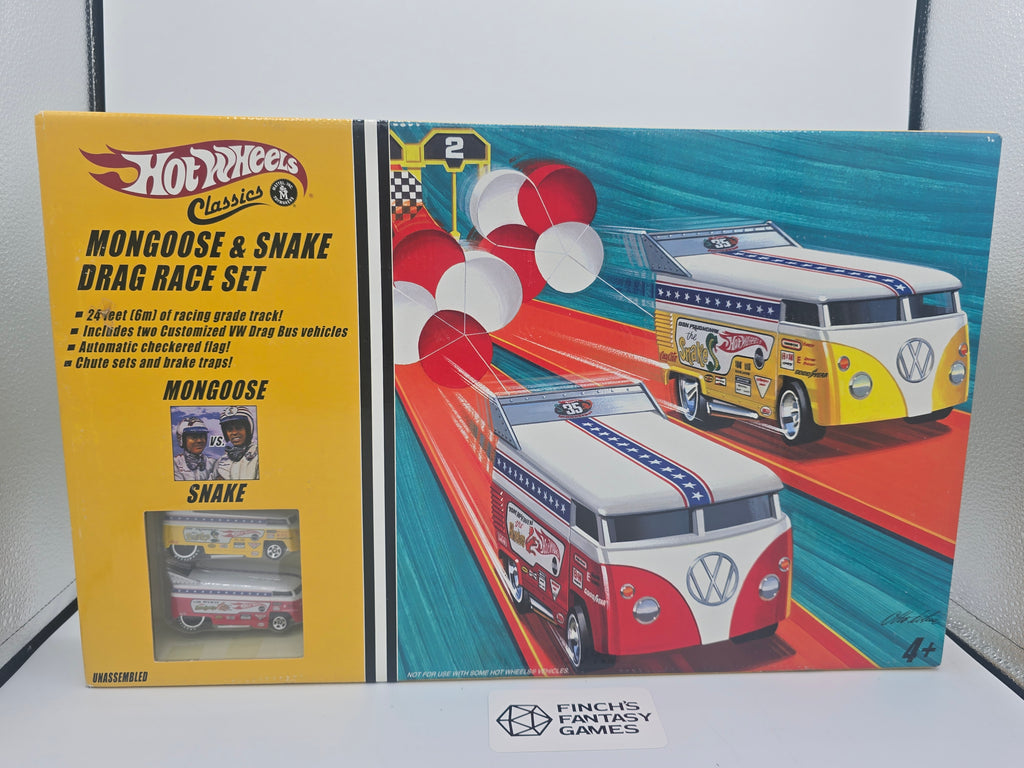 Hot Wheels Classics Mongoose & Snake Drag Race Set