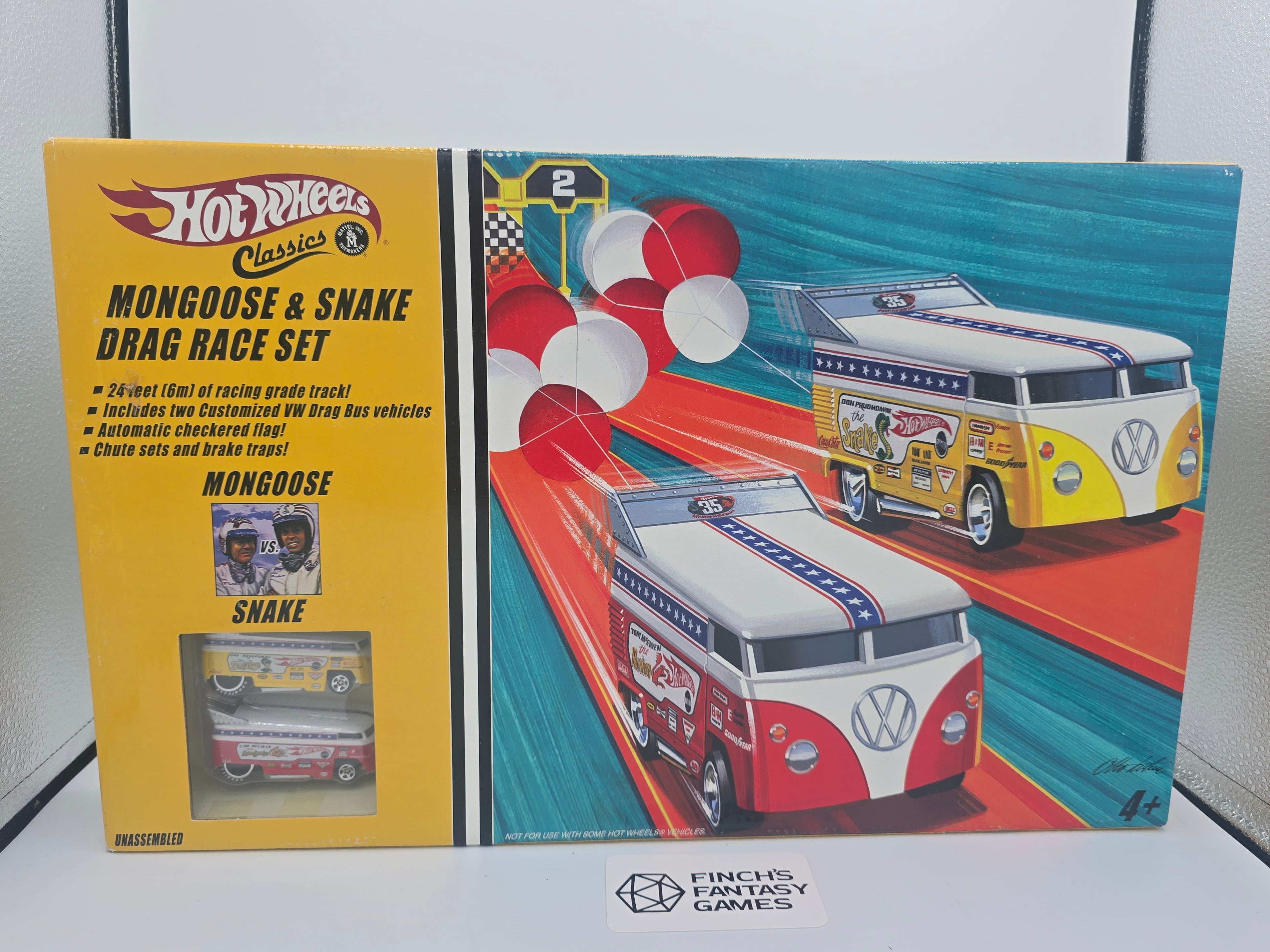 Hot Wheels Classics Mongoose & Snake Drag Race Set