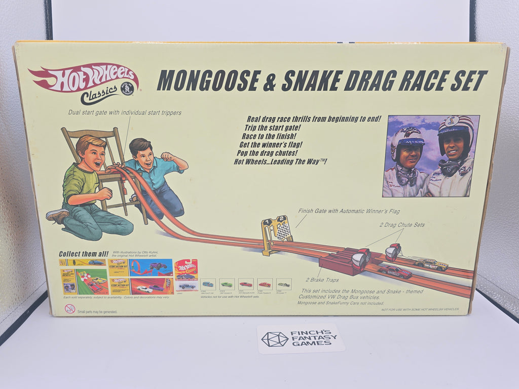 Hot Wheels Classics Mongoose & Snake Drag Race Set