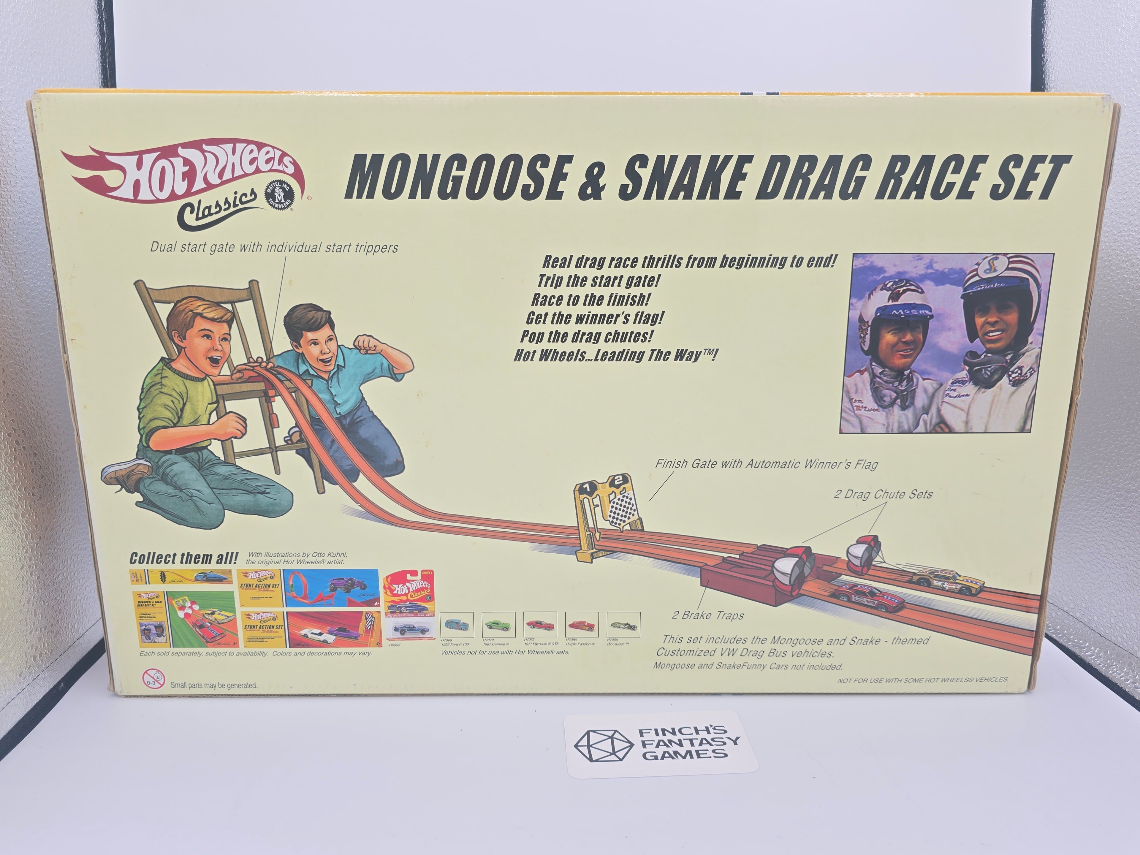 Hot Wheels Classics Mongoose & Snake Drag Race Set