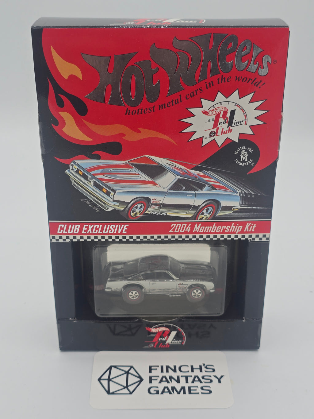 Hot Wheels (RLC) Exclusive Custom Plymouth Barracuda Membership Kit 2004 Limited #3310/8000