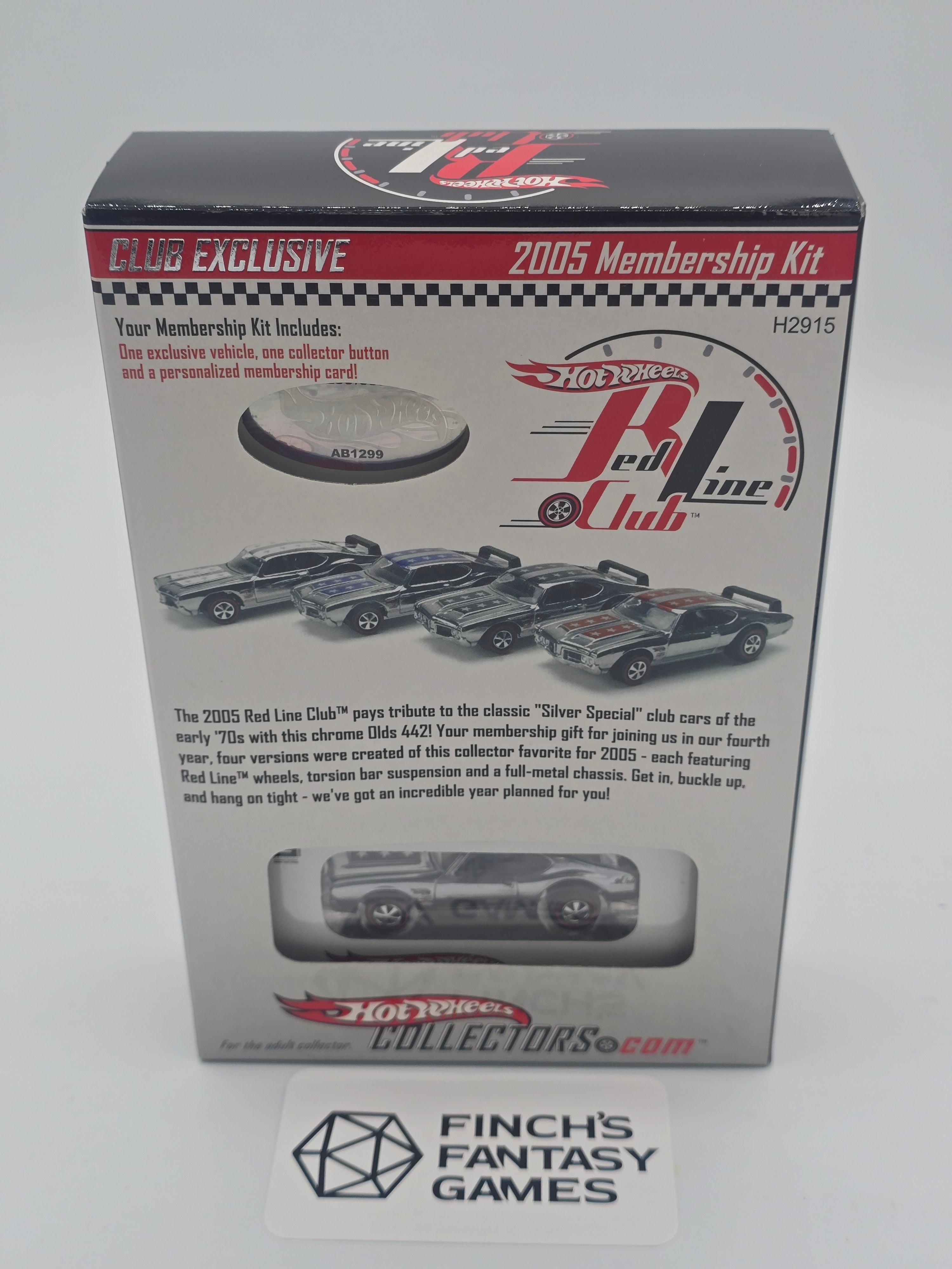 Hot Wheels Red Line Club (RLC) Exclusive Olds 442 Club Kit 2005 Limited #5256/6000