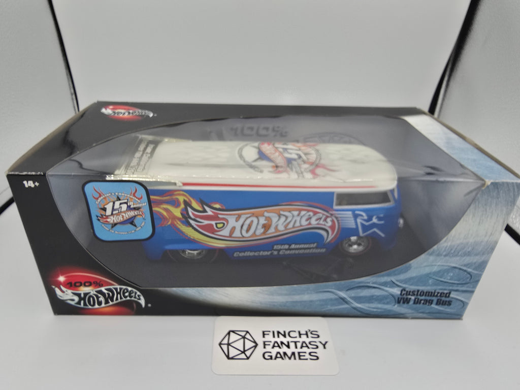 Hot Wheels 15th Annual Collectors Convention Customized VW Drag Bus in 1:18 2001