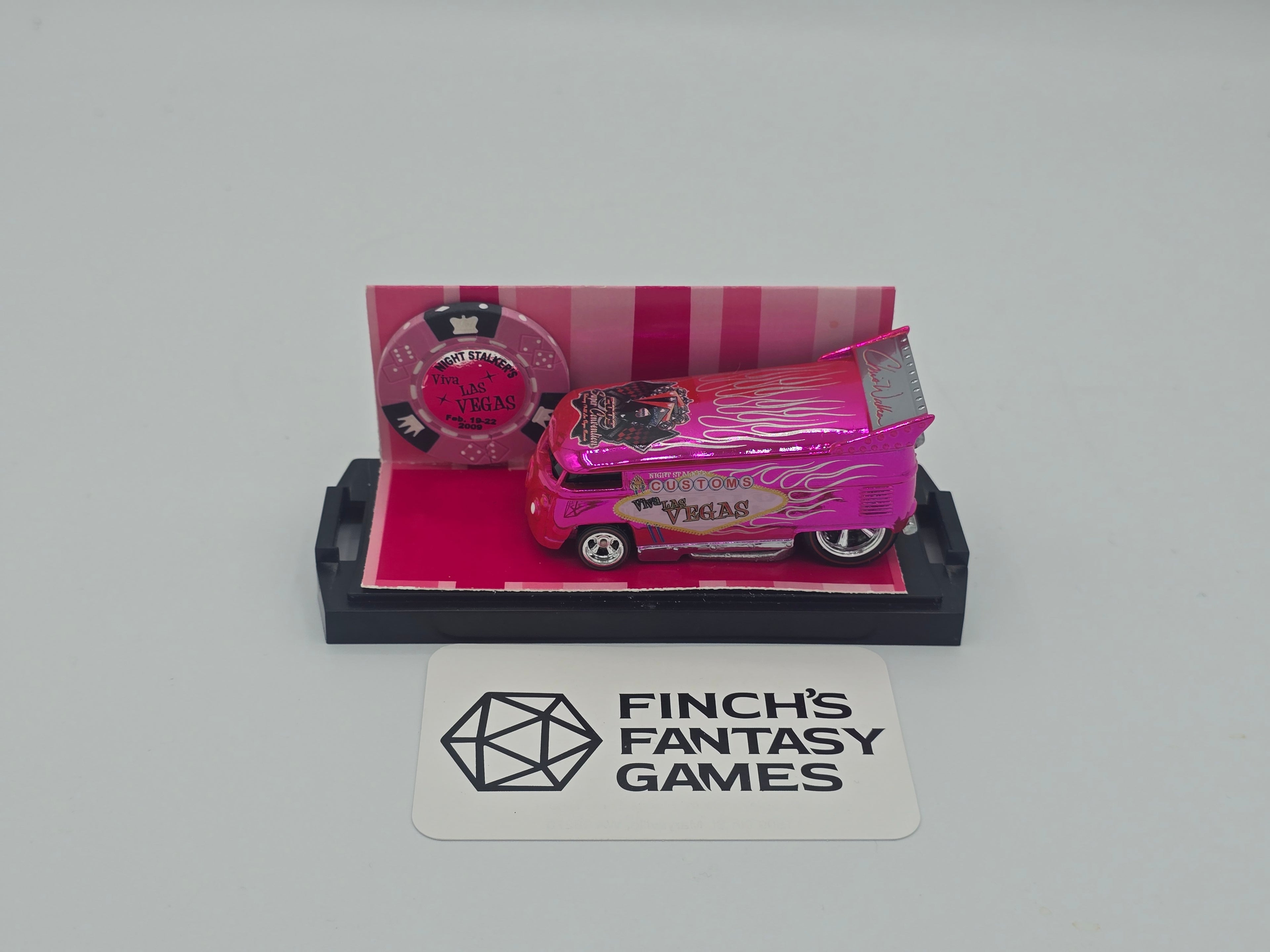 Hot Wheels Night Stalker Las Vegas 2009 VW Drag Bus #26/40