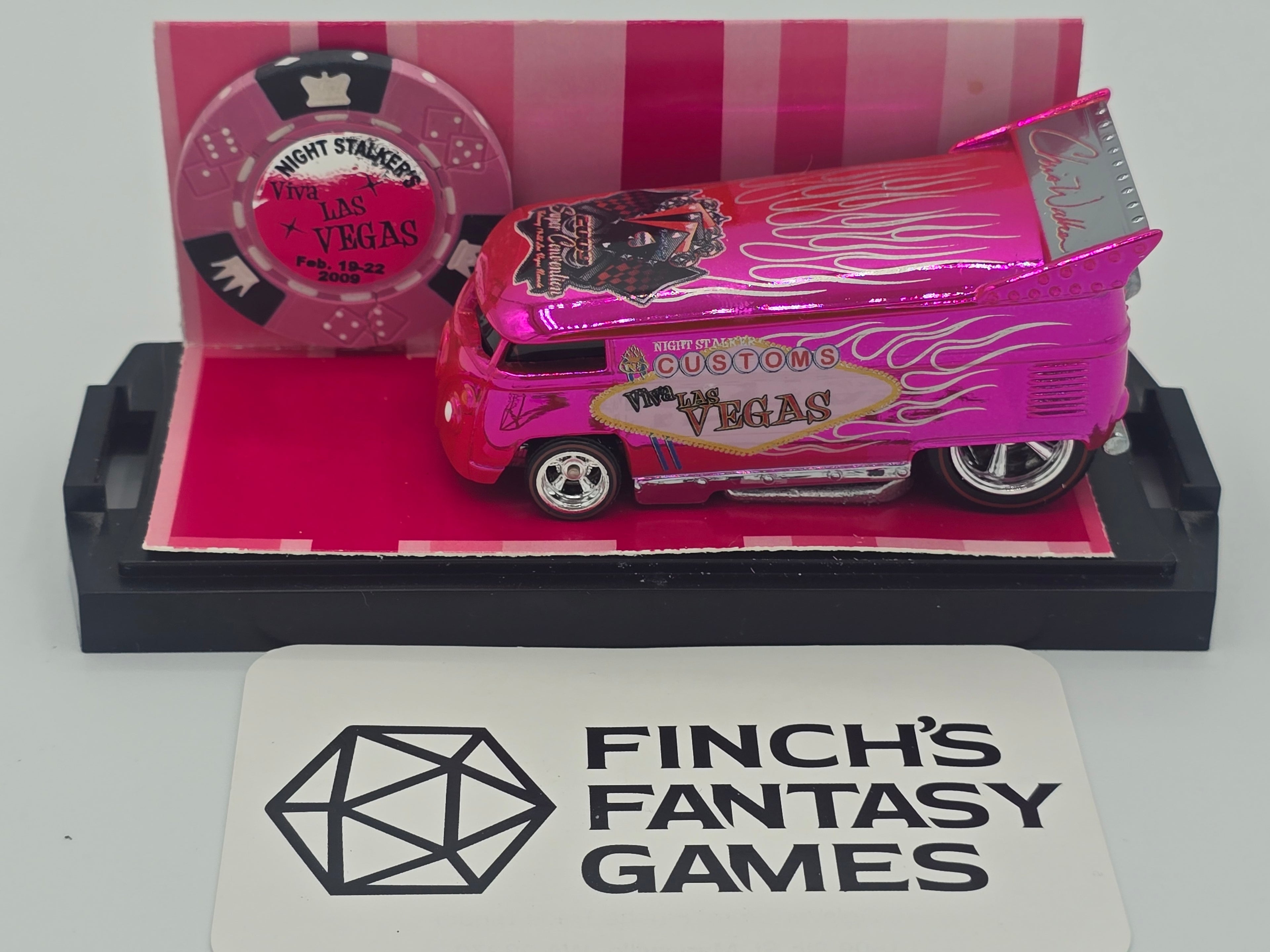 Hot Wheels Night Stalker Las Vegas 2009 VW Drag Bus #26/40