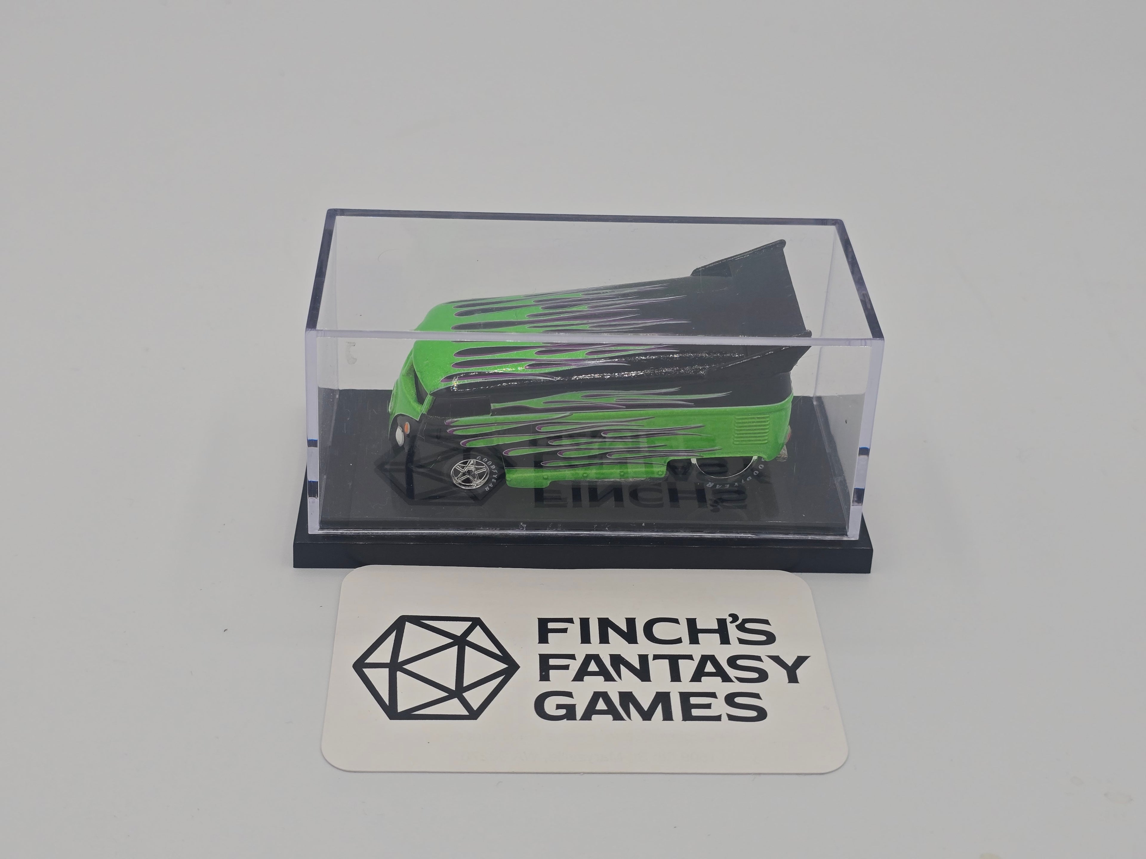 Hot Wheels Liberty Promotions Superflames Series #2 "Burnout" VW Drag Bus Limited #743/1300