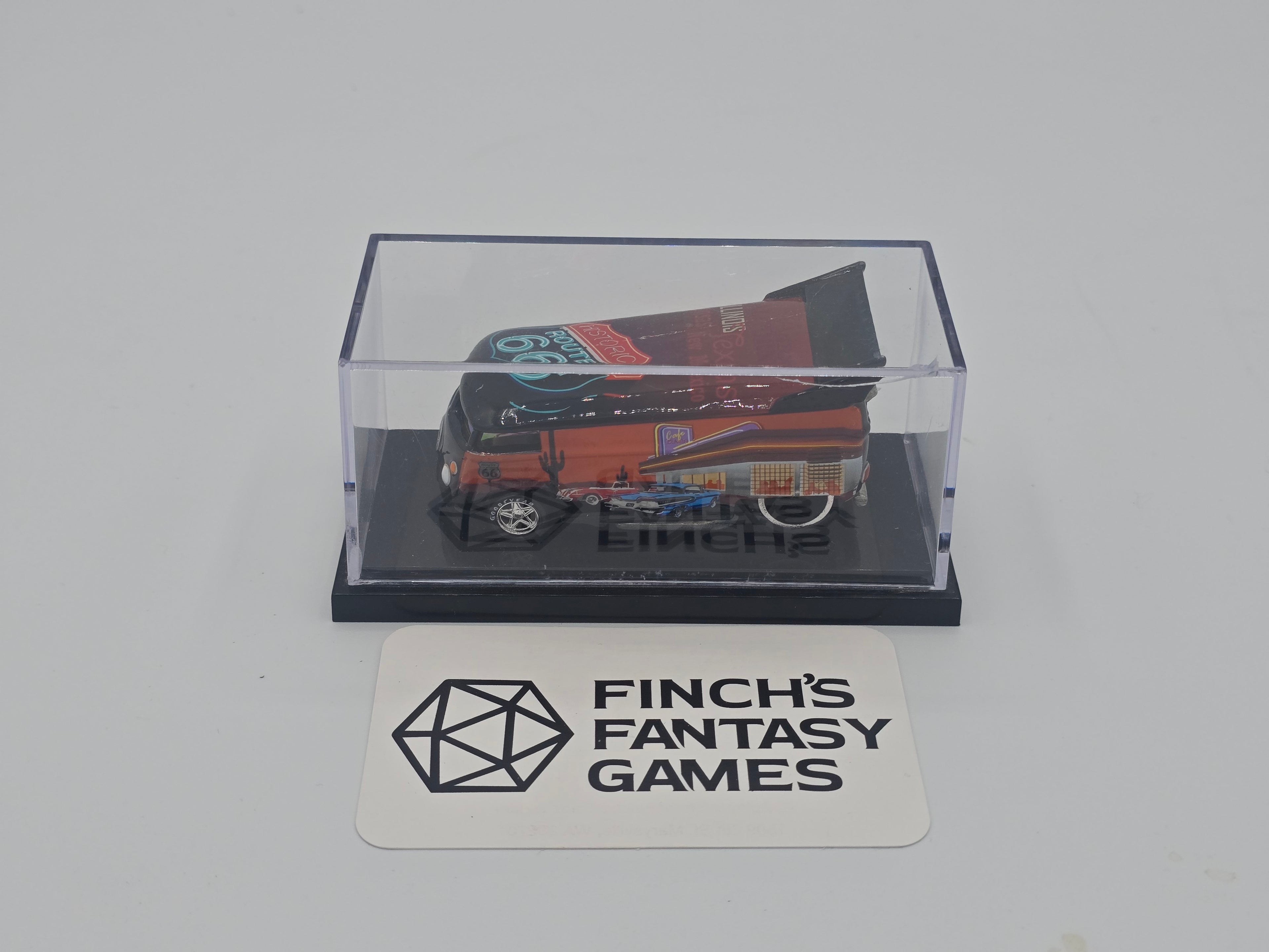 Hot Wheels Liberty Promotions Route 66 VW Drag Bus Limited #1097/1300