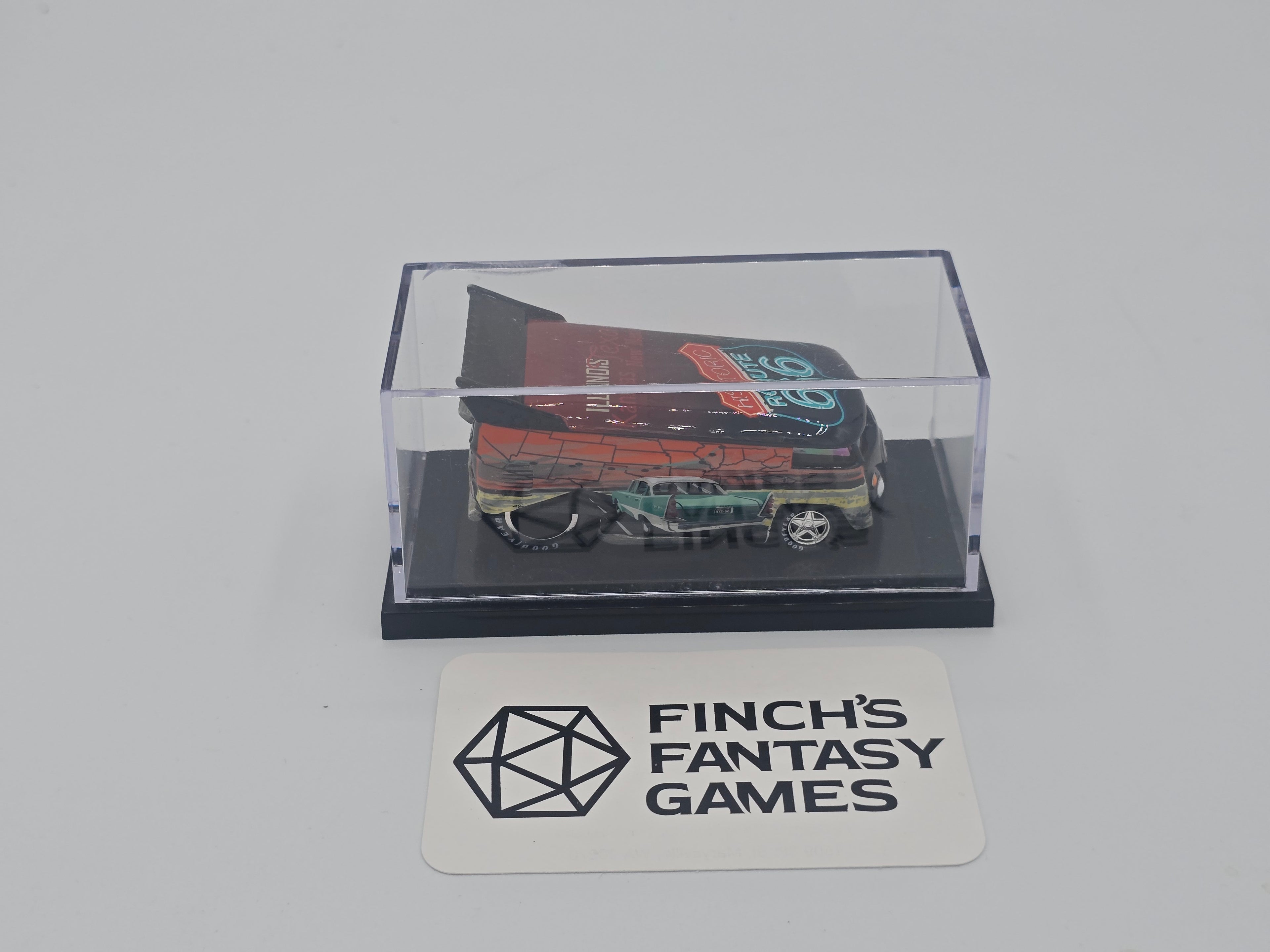 Hot Wheels Liberty Promotions Route 66 VW Drag Bus Limited #1097/1300