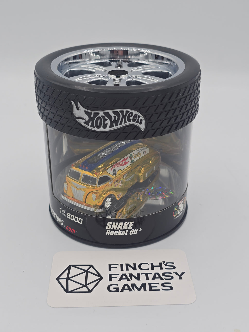 Hotwheels Snake Mongoose Rocket Oil 35th Anniversary Set