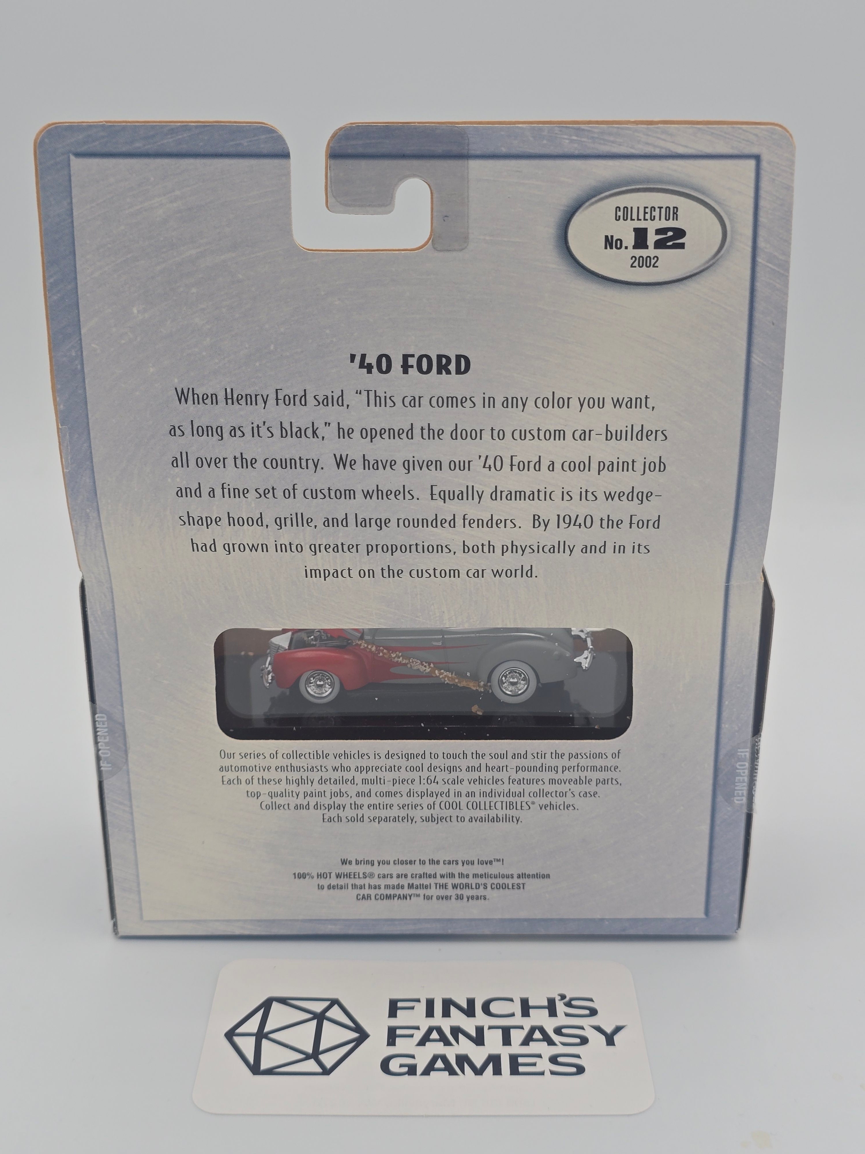 Hot Wheels '40 Ford Convertible