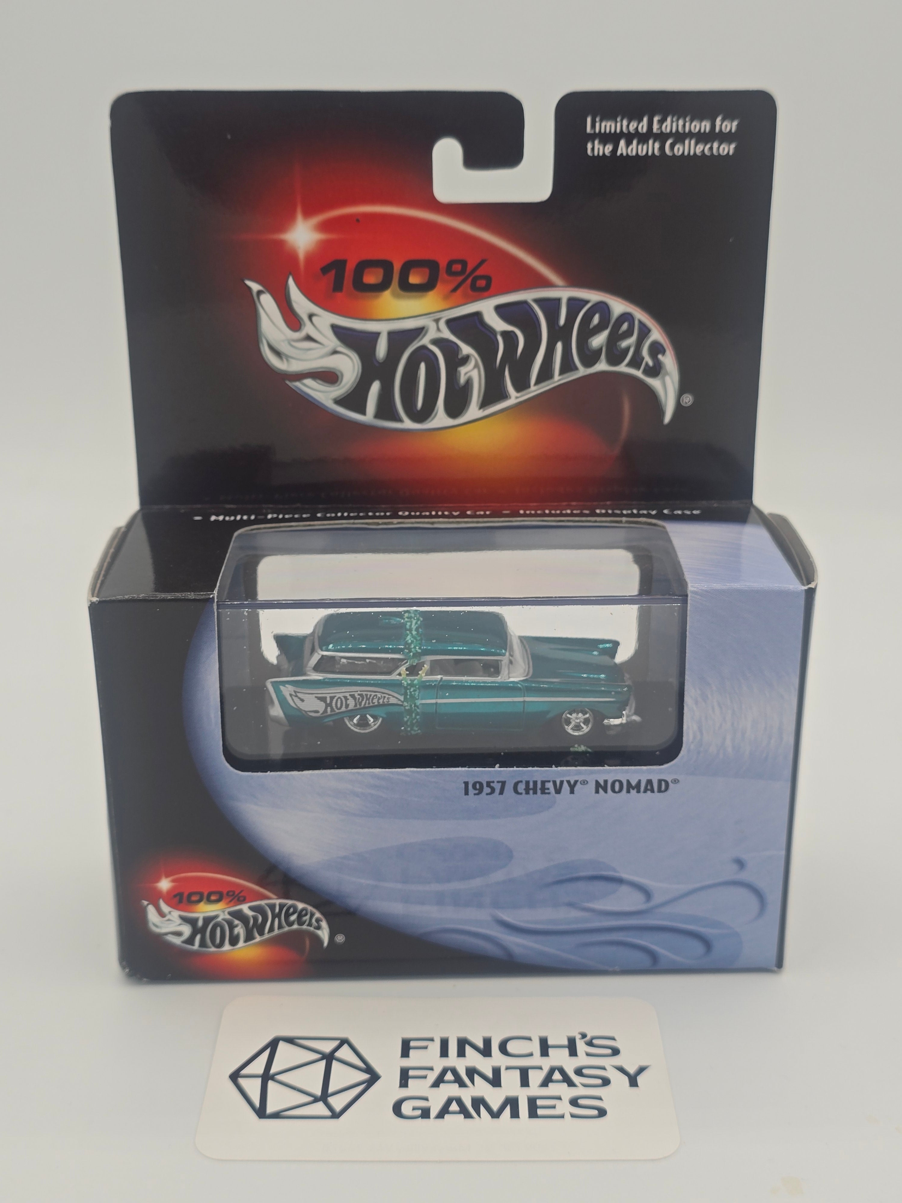 Hot Wheels 1957 Chevy Nomad Custom Metallic teal green