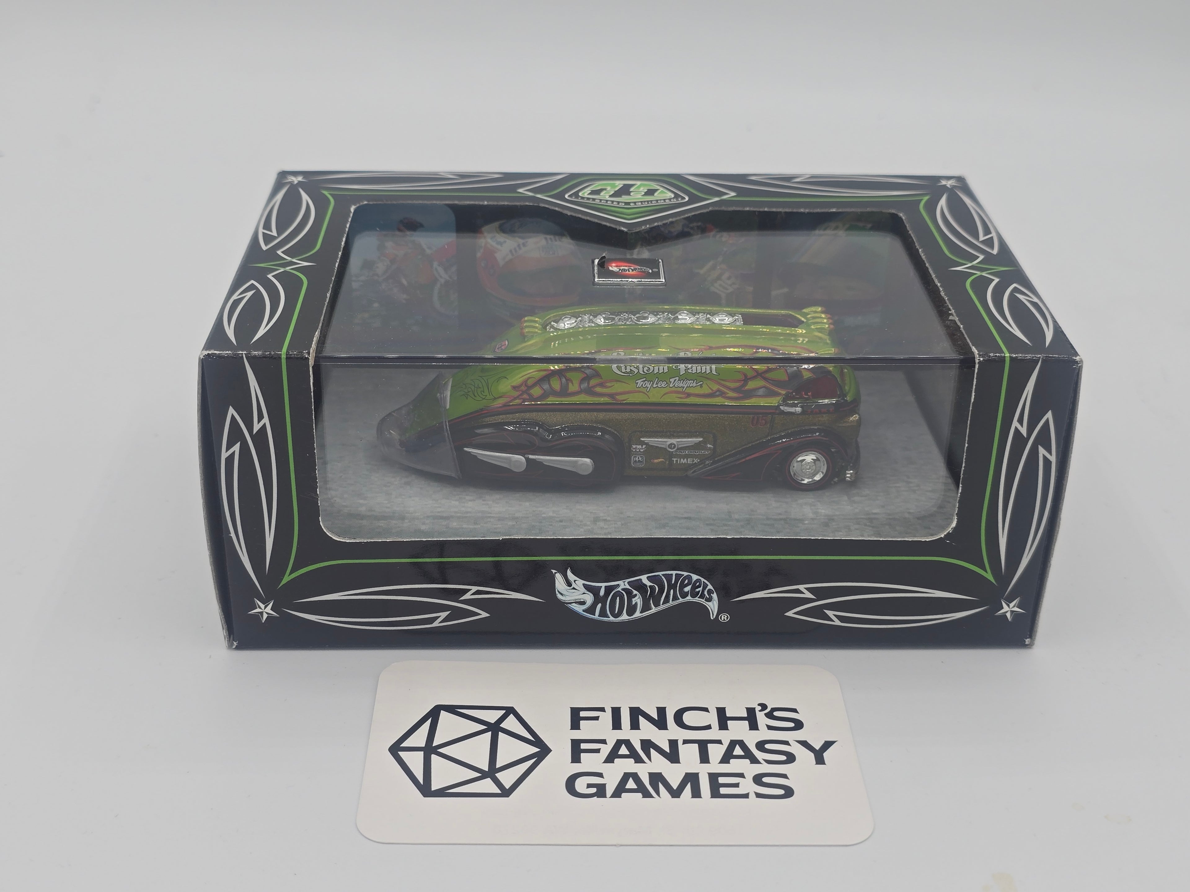 Hot Wheels Phil's Rocket Oil Custom Tanker — Troy Lee Designs Collaboration