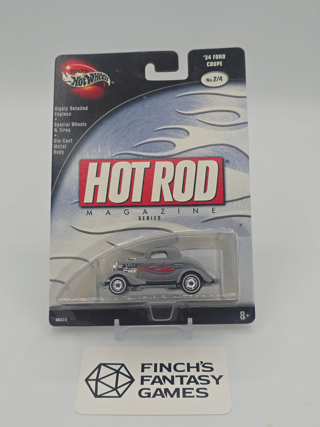 Hot Wheels '34 Ford Coupe Hot Rod Magazine Series 2002