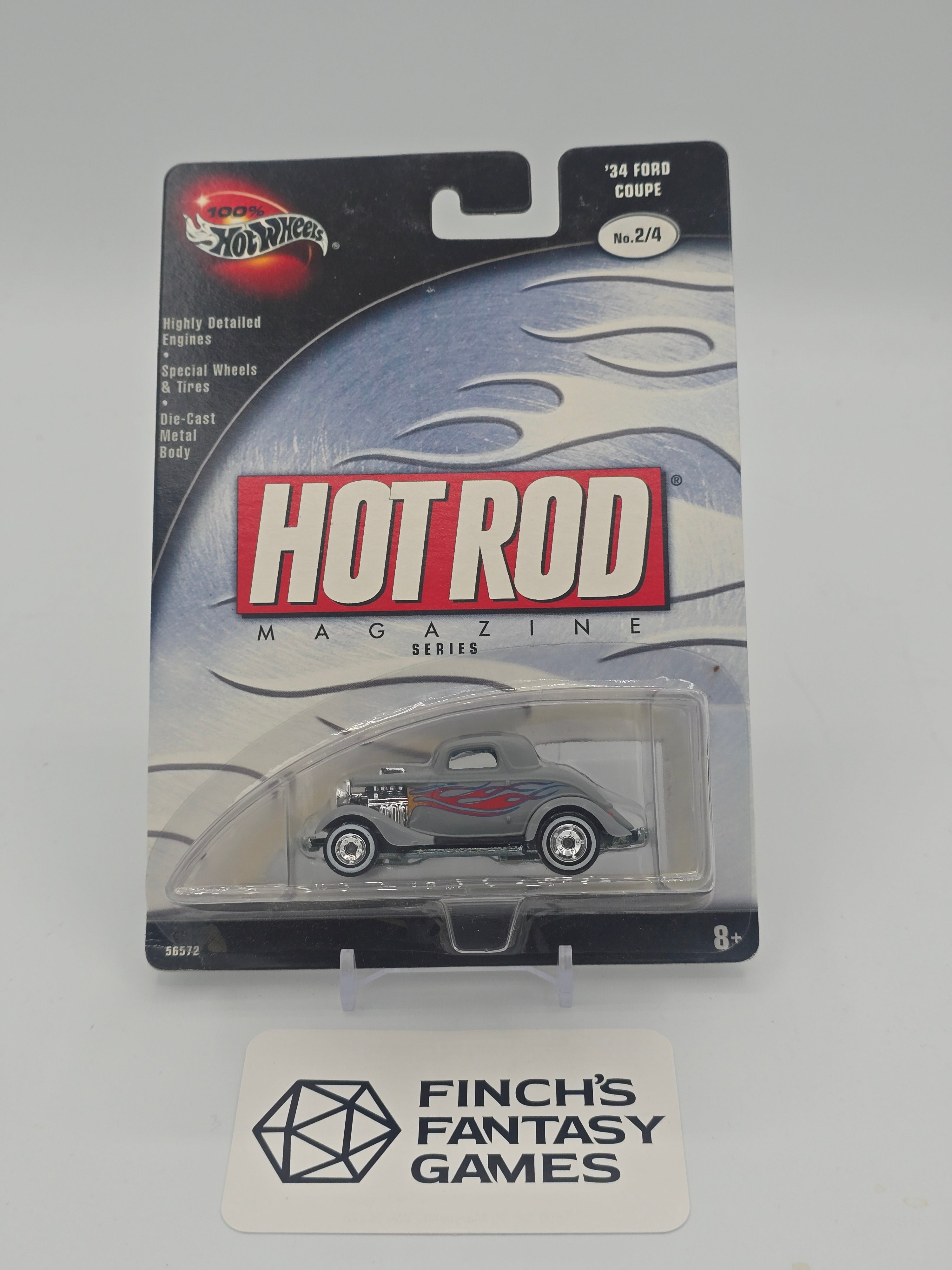 Hot Wheels '34 Ford Coupe Hot Rod Magazine Series 2002