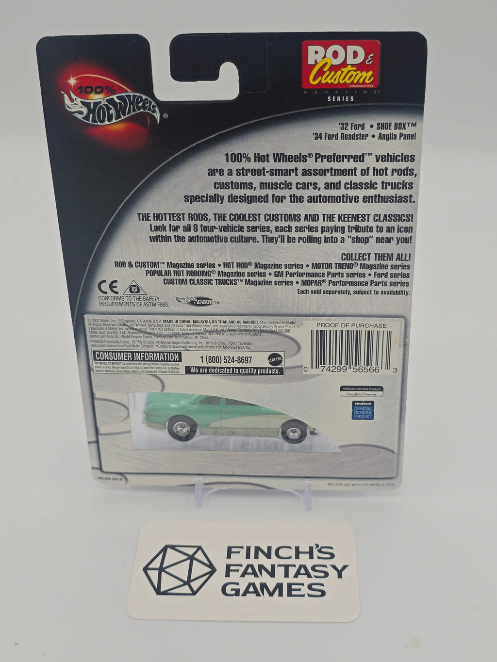 Hot Wheels Rod & Custom Magazine Series "Shoe Box" (No. 2/4)