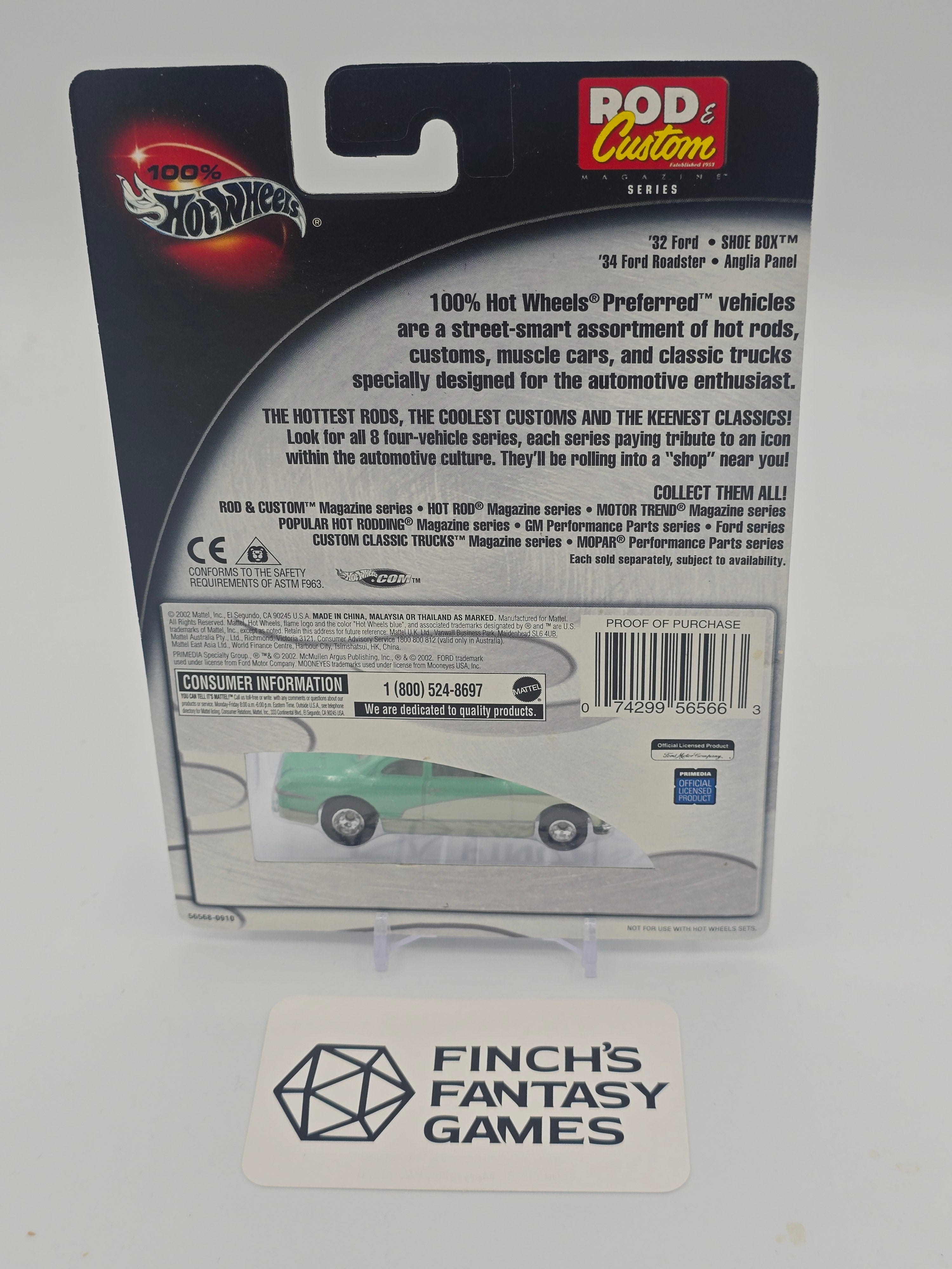 Hot Wheels Rod & Custom Magazine Series "Shoe Box" (No. 2/4)