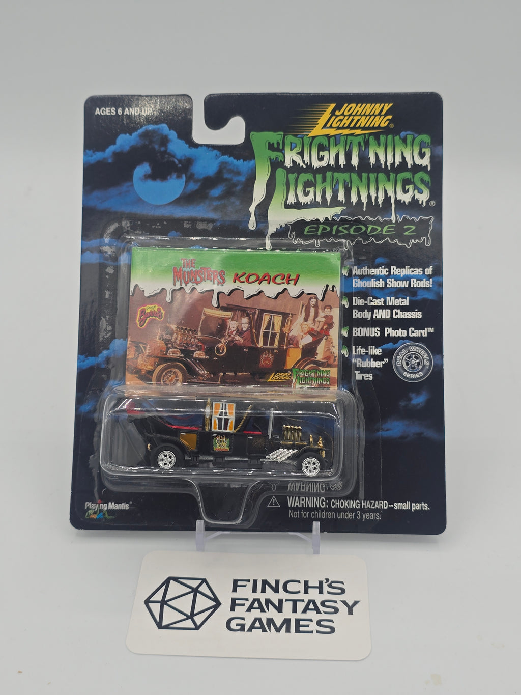 The Munsters Koach from Johnny Lightning's "Fright'ning Lightnings" series 1999