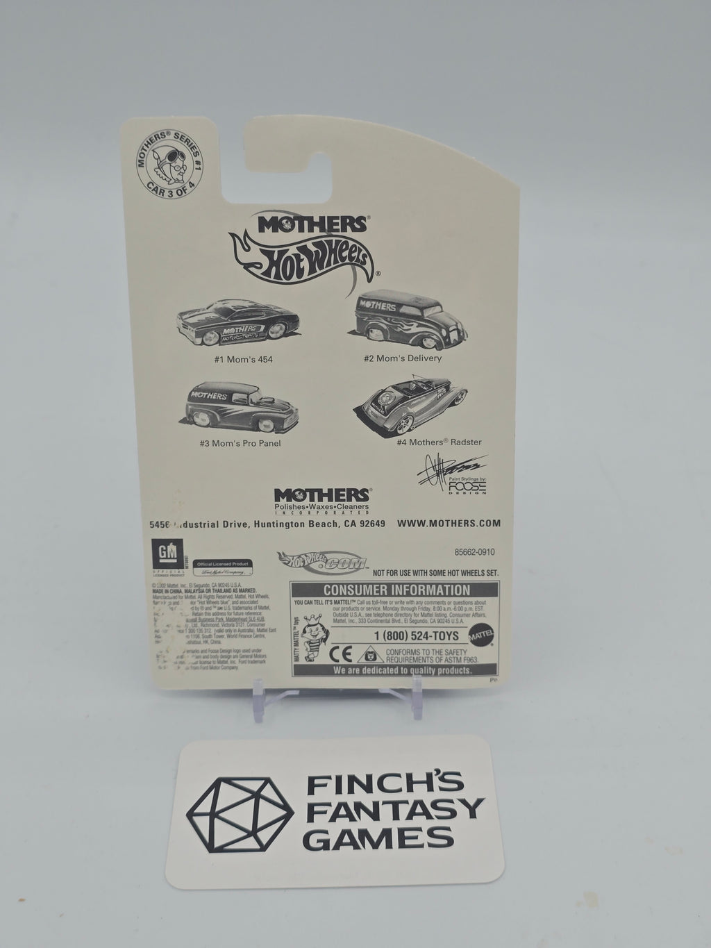 Hot Wheels "Mom's Pro Panel" 2002