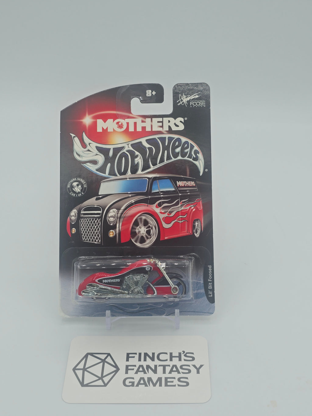 Hot Wheels "Lil' Bit Foosed" (Scorchin' Scooter) 2002 Mothers Wax Series 2