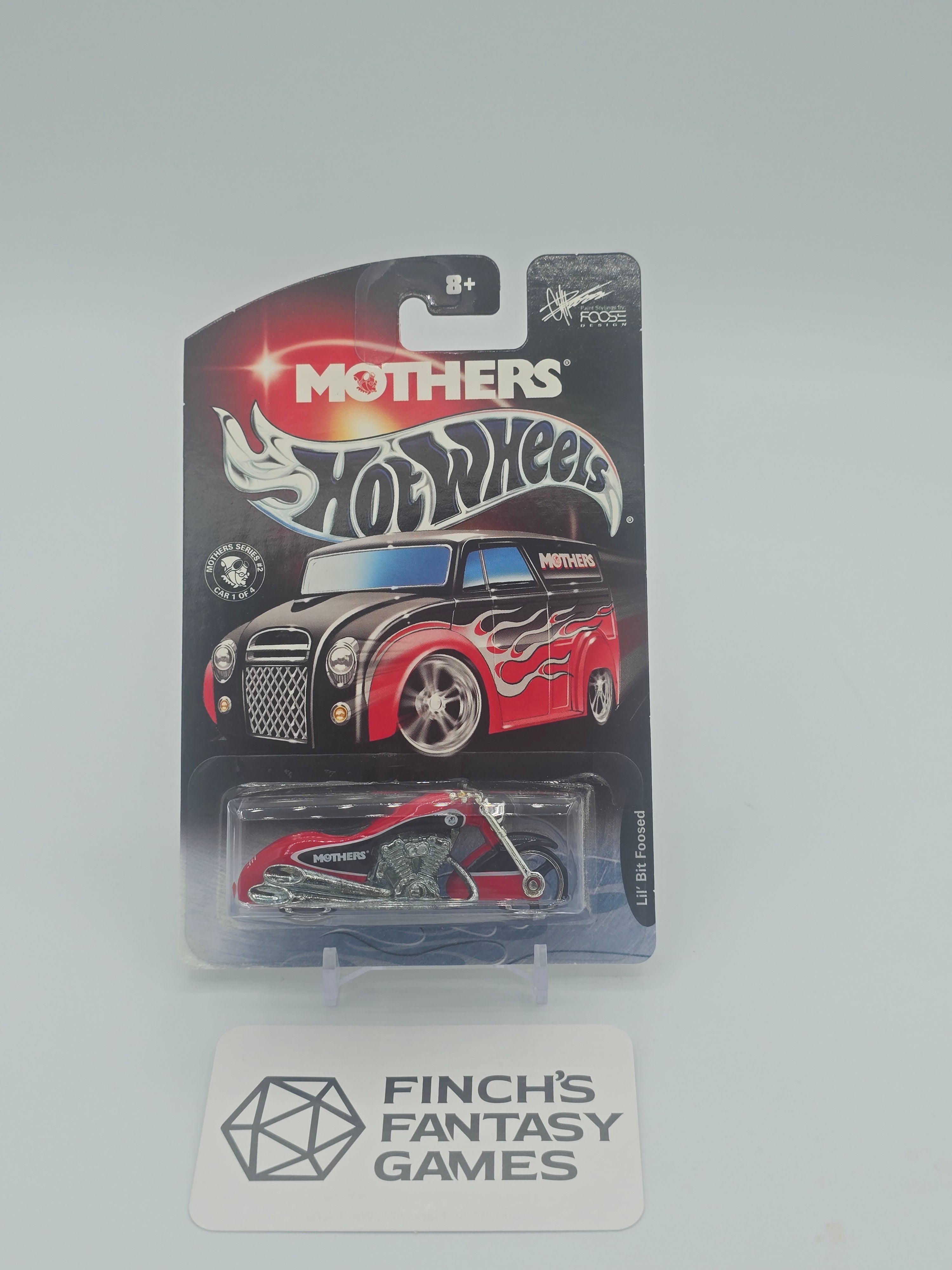 Hot Wheels "Lil' Bit Foosed" (Scorchin' Scooter) 2002 Mothers Wax Series 2