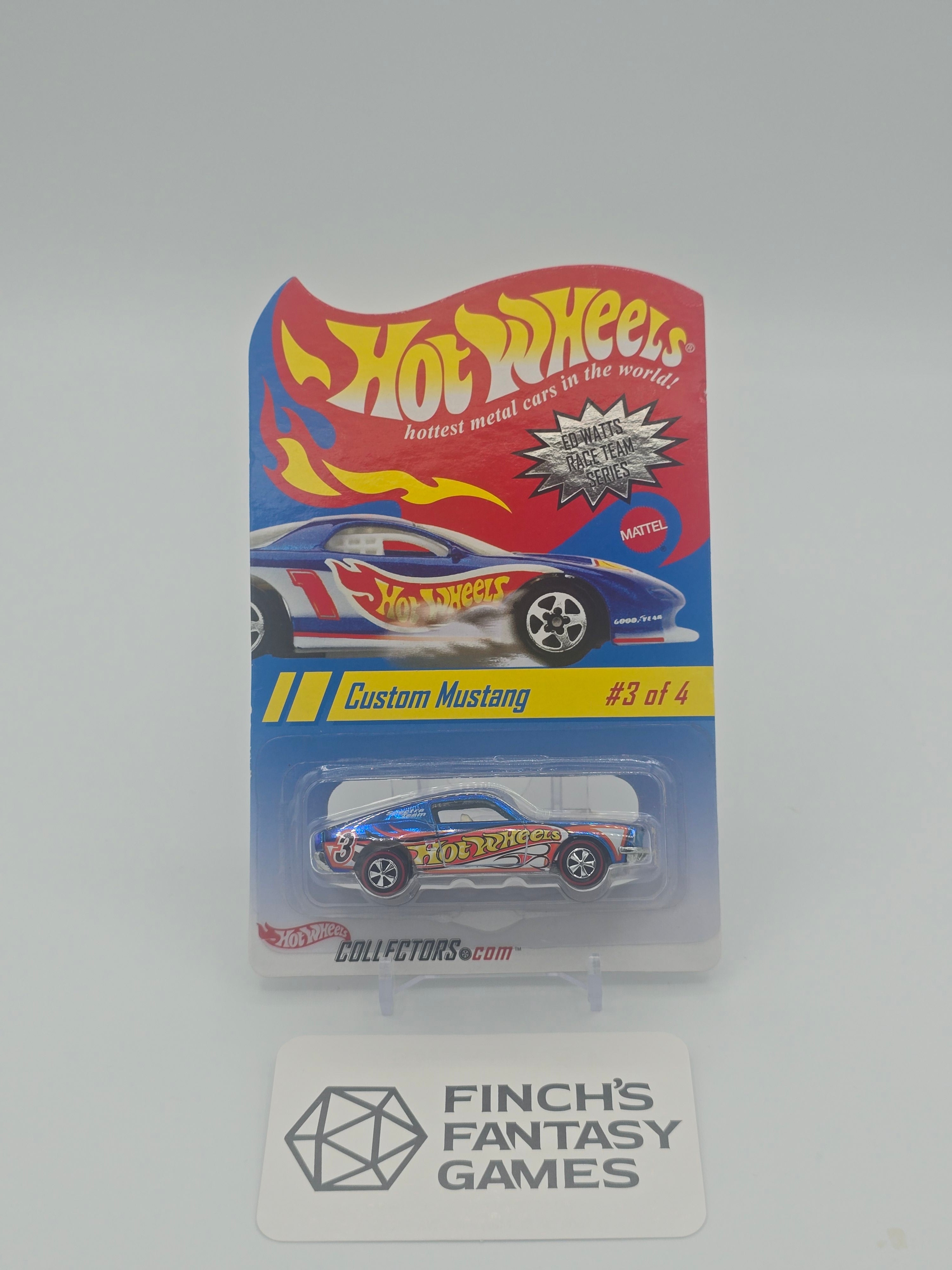 Hot Wheels Ed Watts Race Team Series Set of 4 Limited #1117/2500