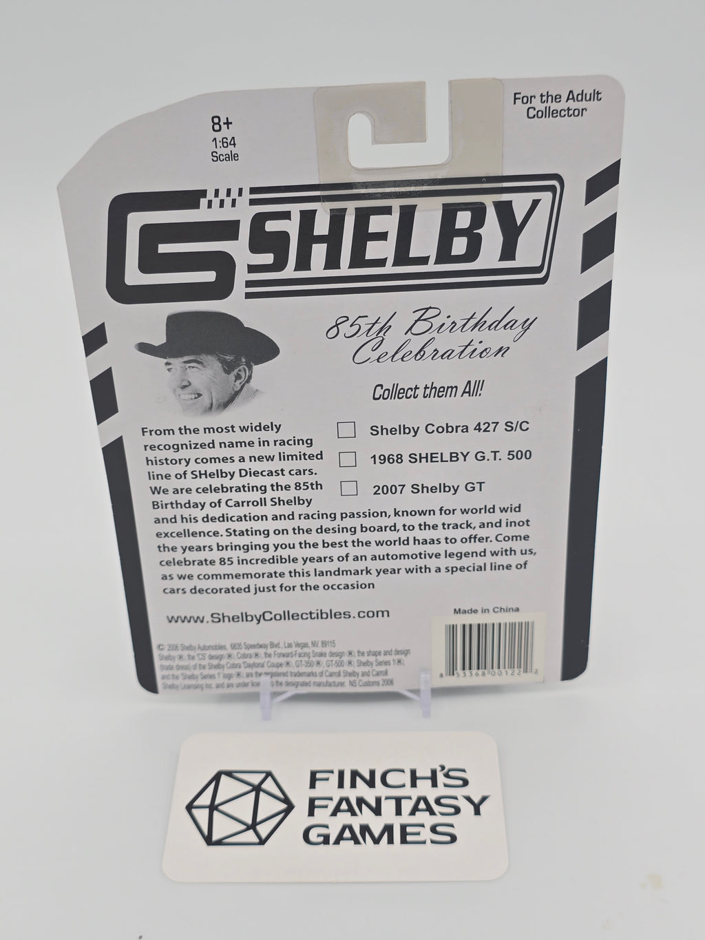 VINTAGE Shelby Collectibles Red 68 Shelby GT 85th Birthday Celebration