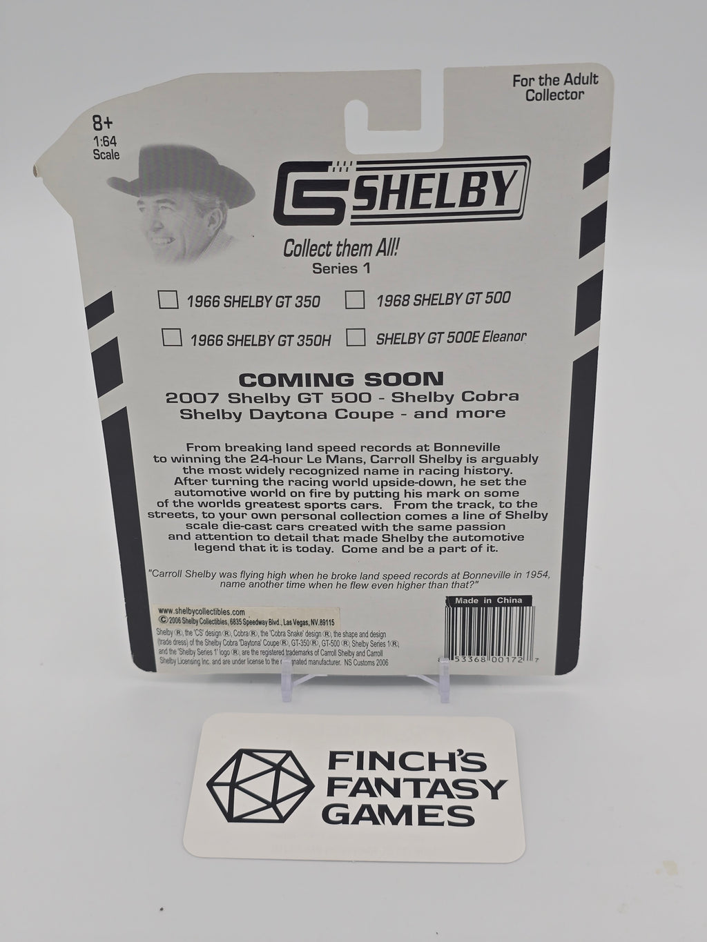 Shelby Collectibles diecast model 1966 Shelby G.T. 350