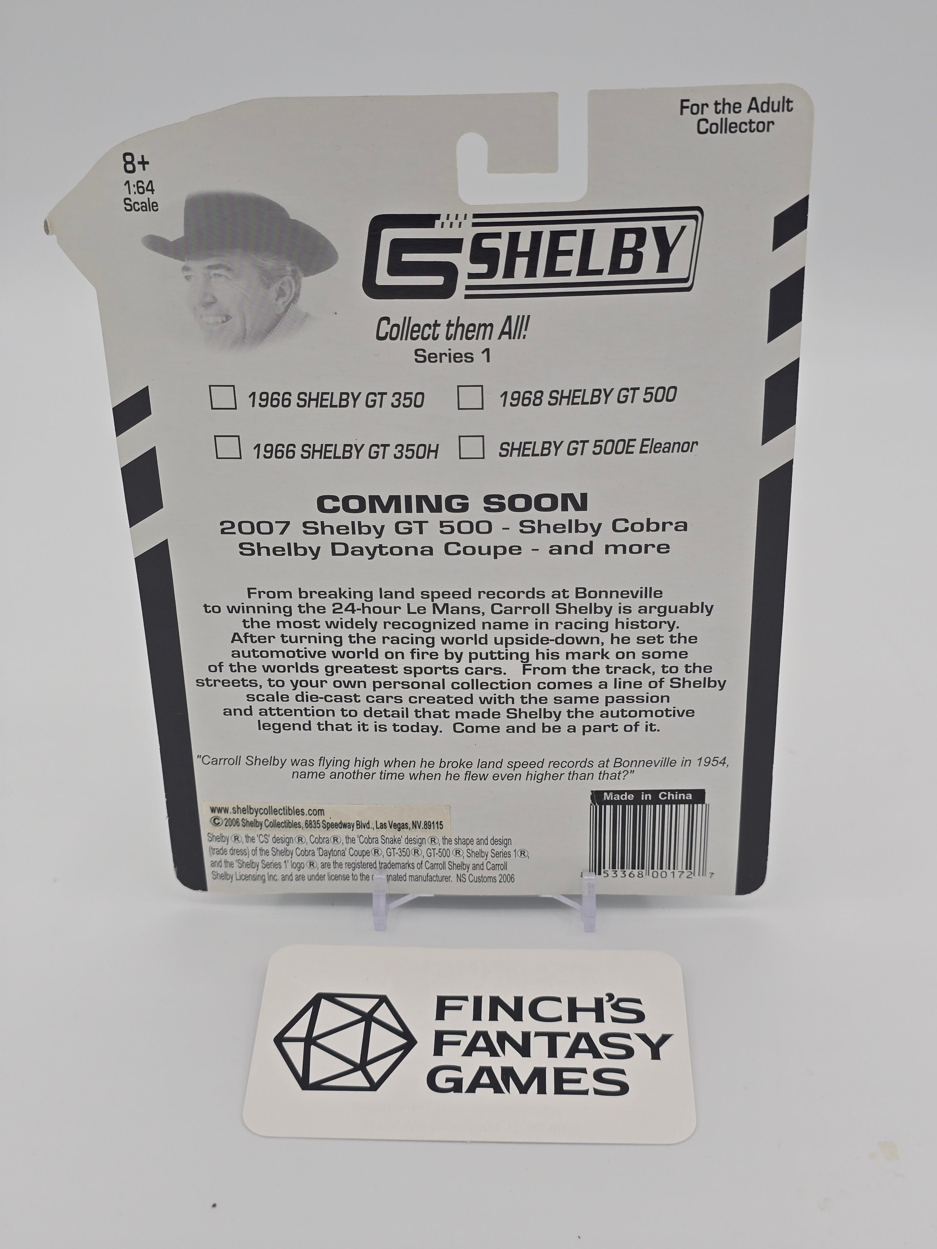 Shelby Collectibles diecast model 1966 Shelby G.T. 350